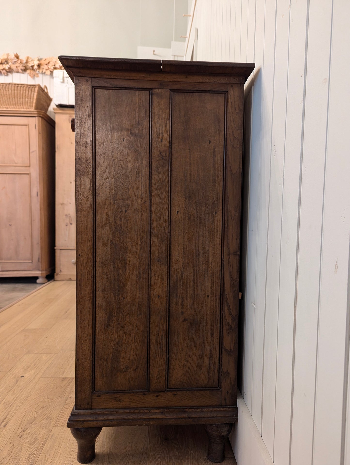 English Oak 2 Over 3 Chest