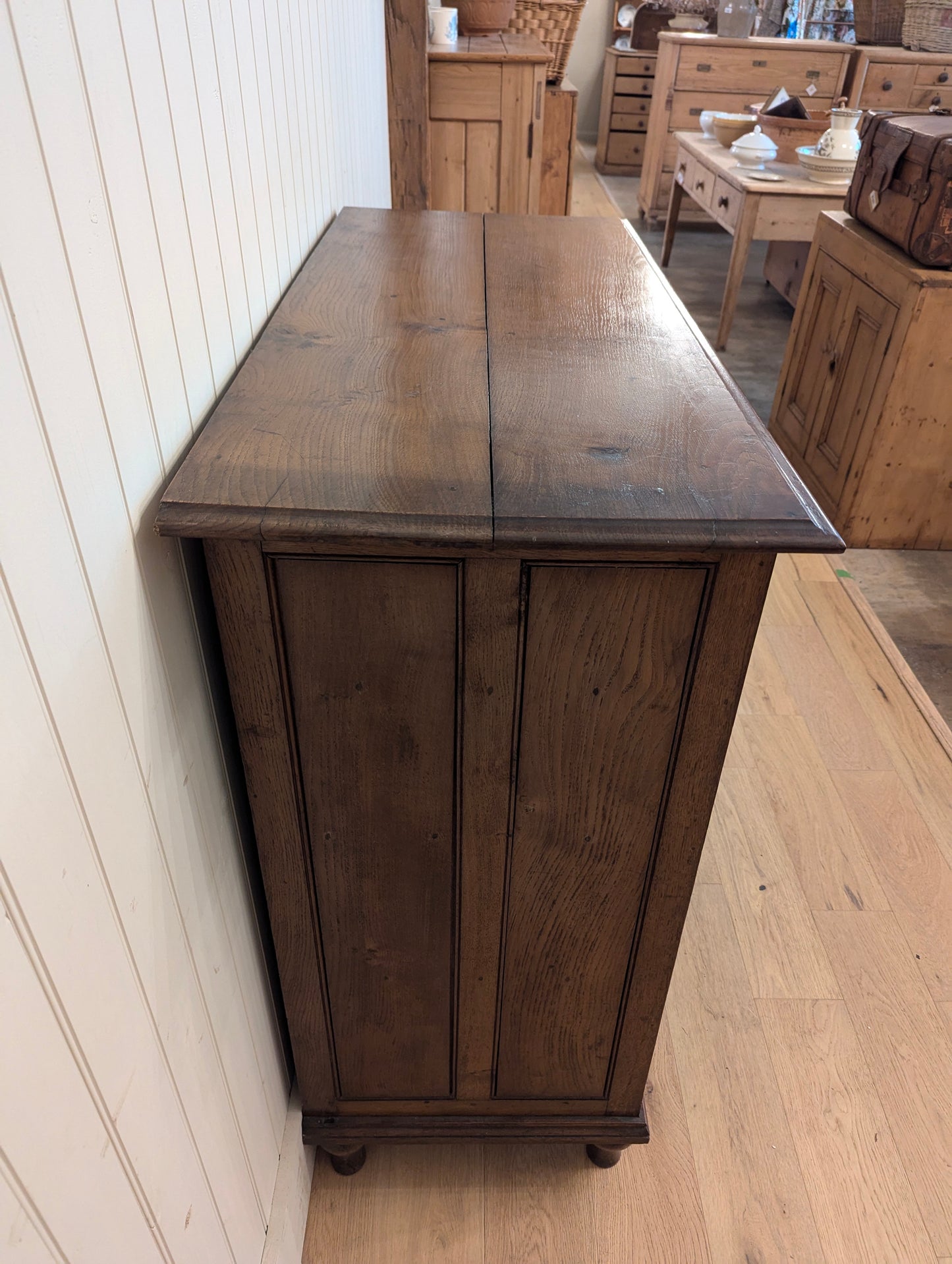 English Oak 2 Over 3 Chest