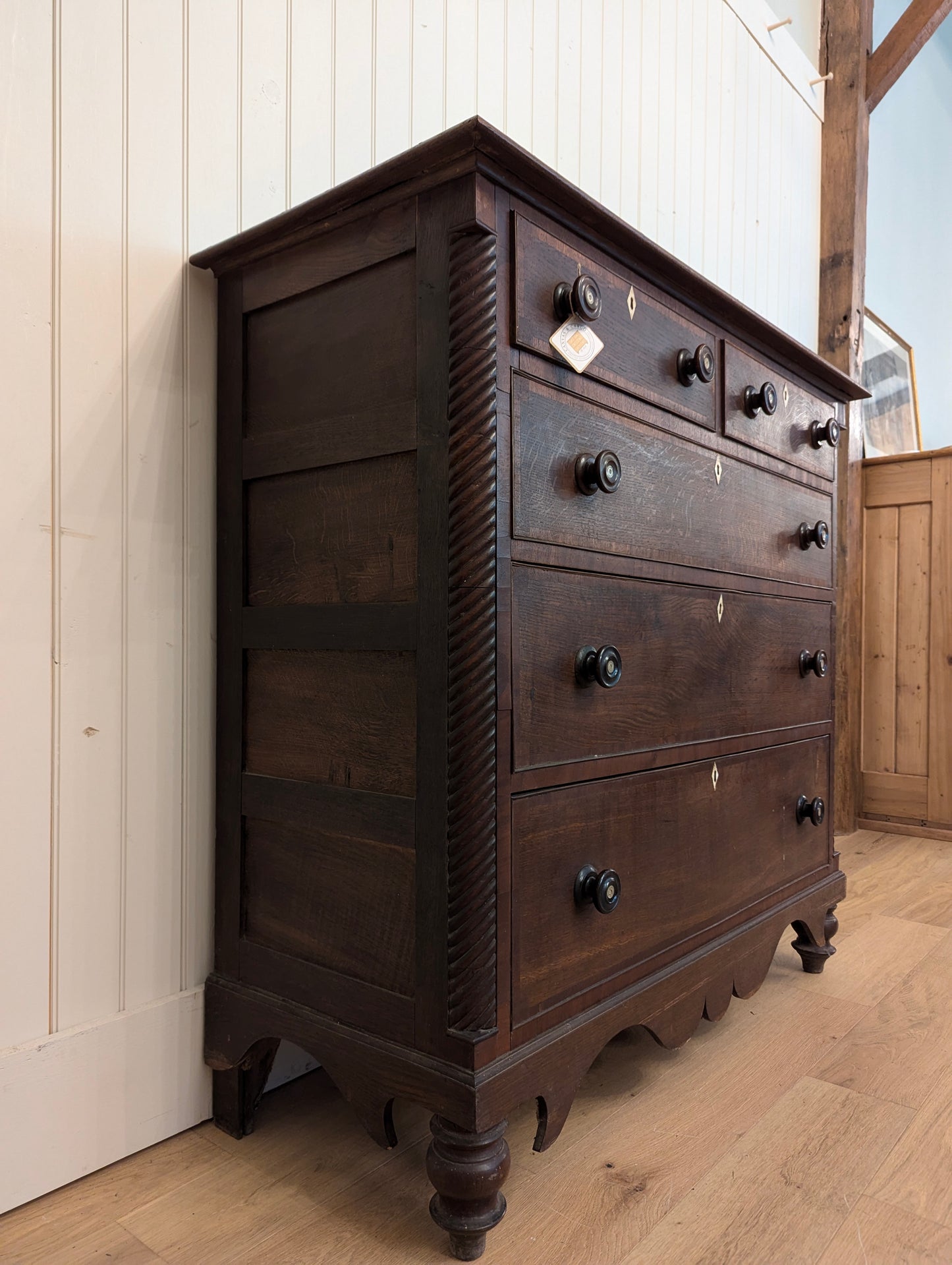 Welsh Oak Chest of Drawers