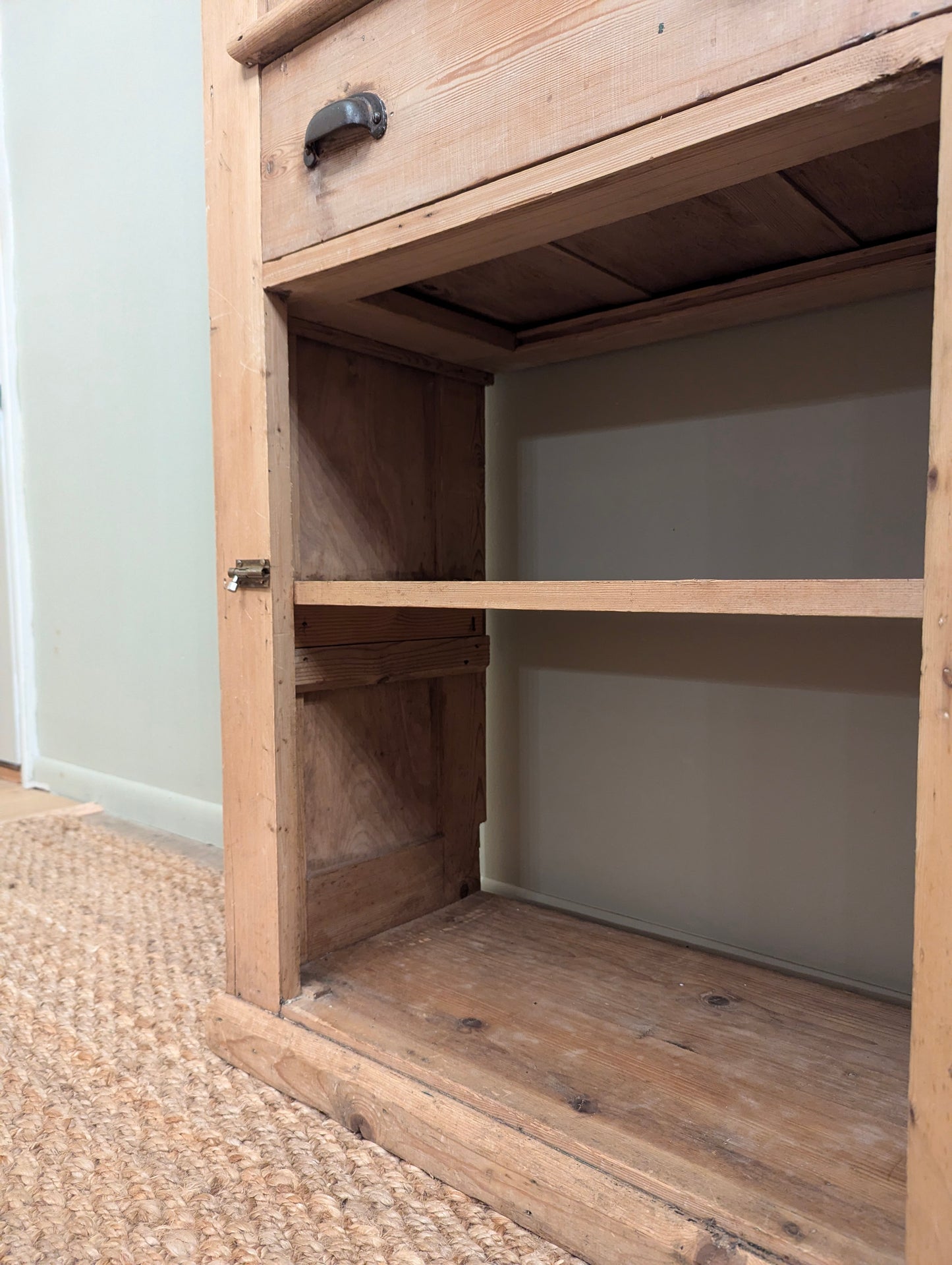 Tall Boy Pine Linen Cupboard