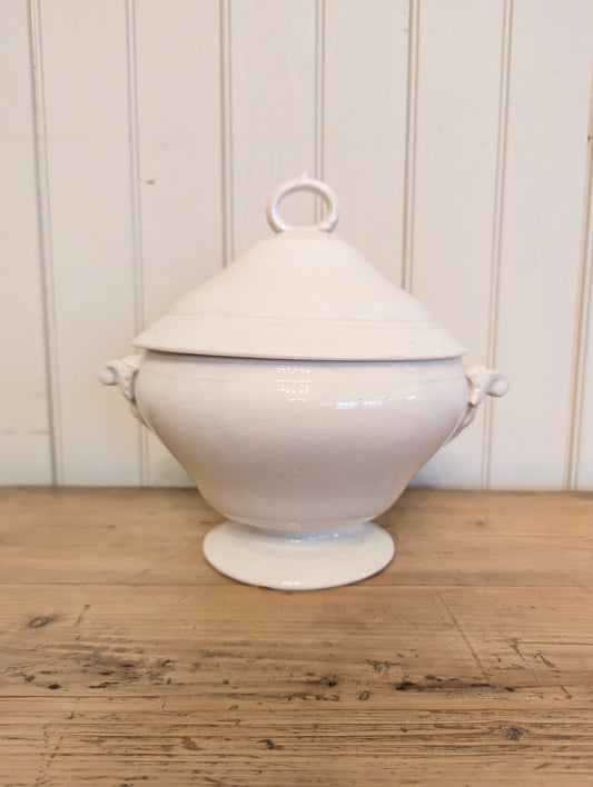 Lidded Ironstone Soupiere 19