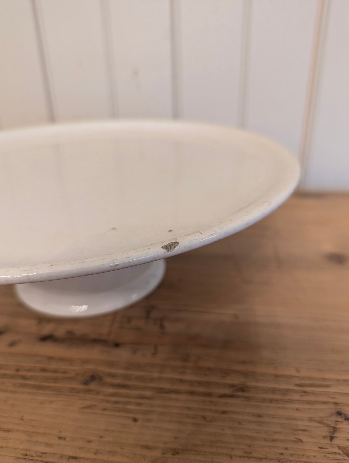 French Ironstone Cake Stand