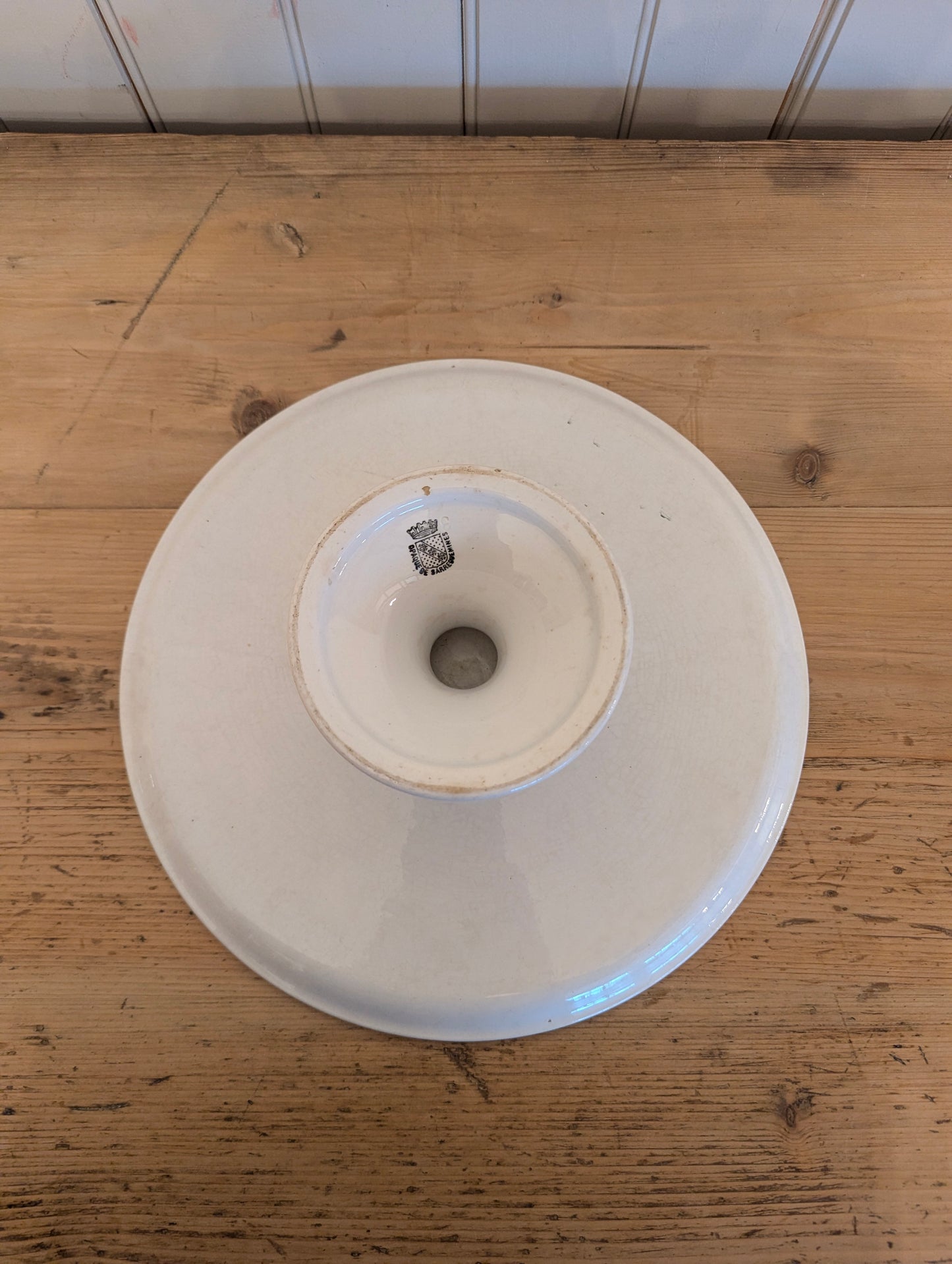 French Ironstone Cake Stand