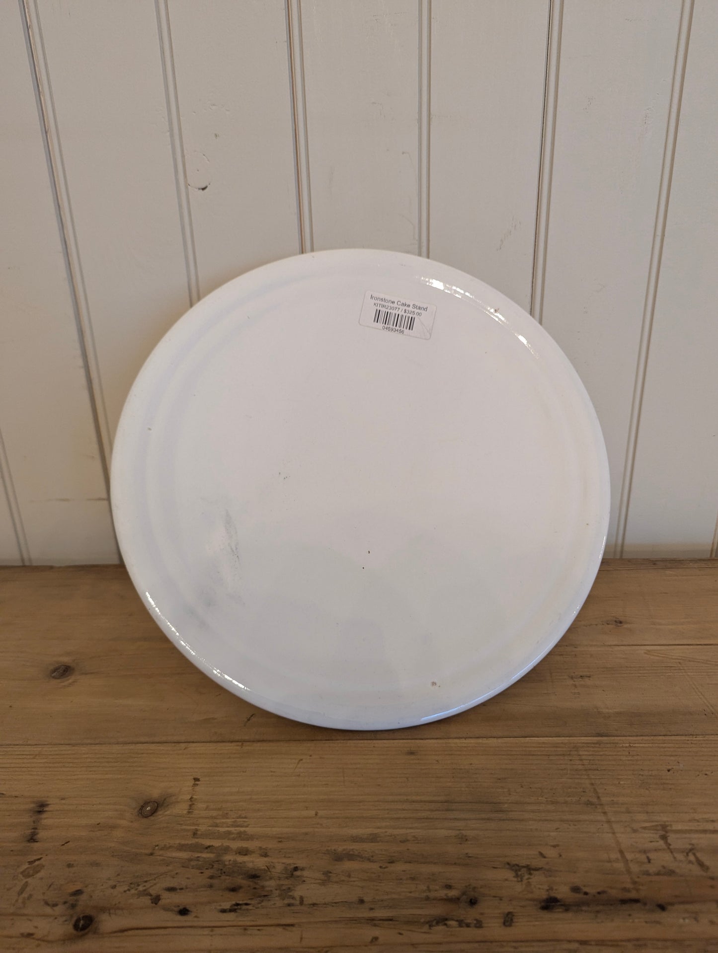 French Ironstone Cake Stand