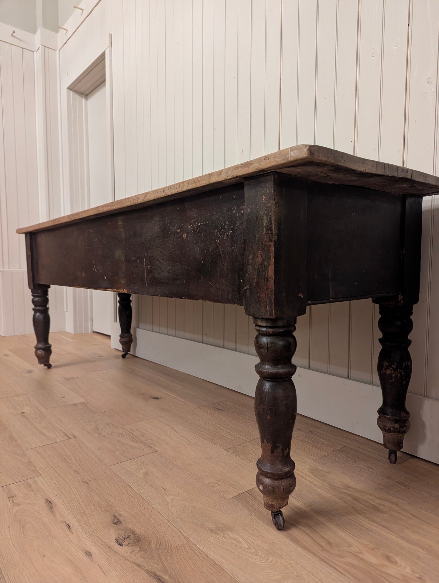 Ebonized 3 Drawer Table