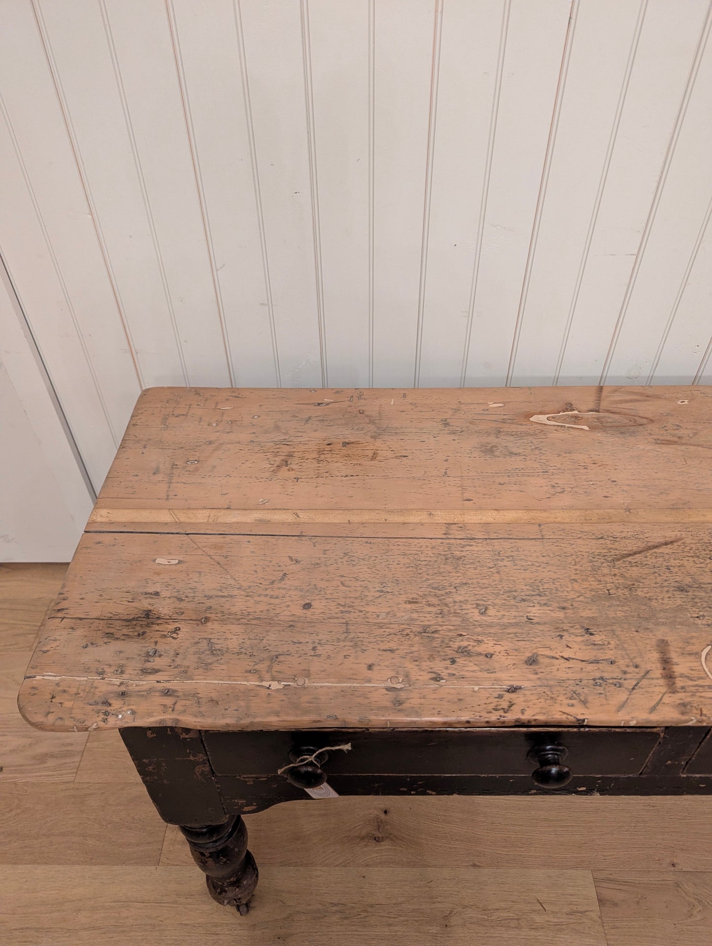 Ebonized 3 Drawer Table