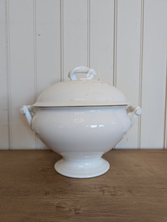 Lidded Ironstone Soupiere 2