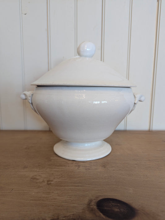 Lidded Ironstone Soupiere 19