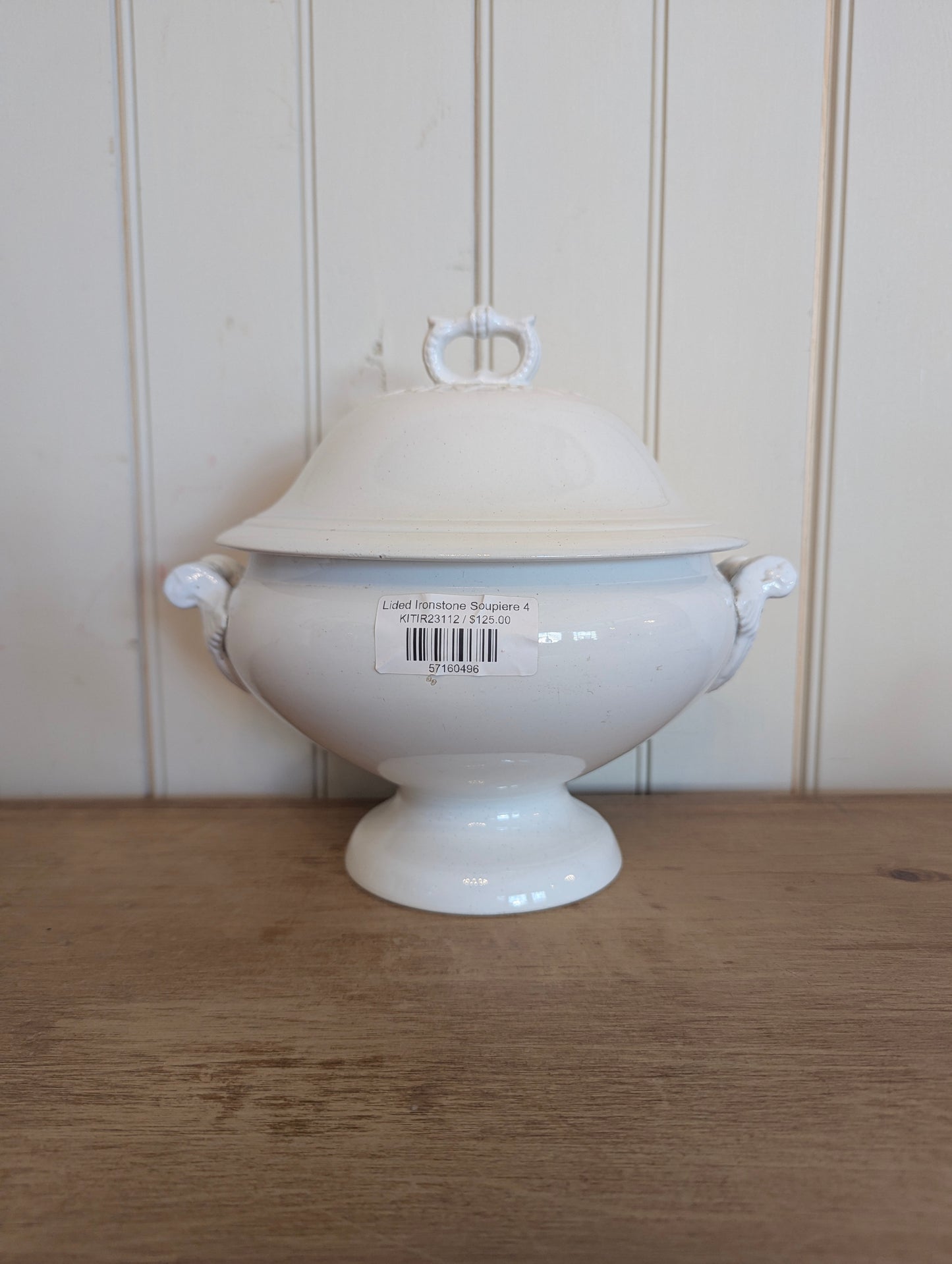 Lidded Ironstone Soupiere 4