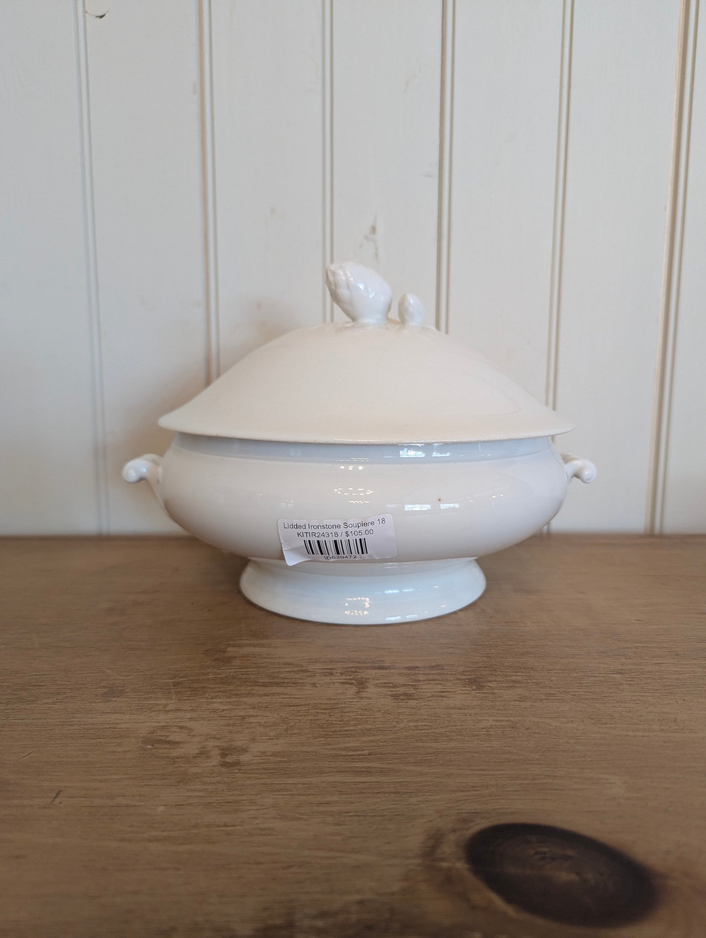 Lidded Ironstone Soupiere 18