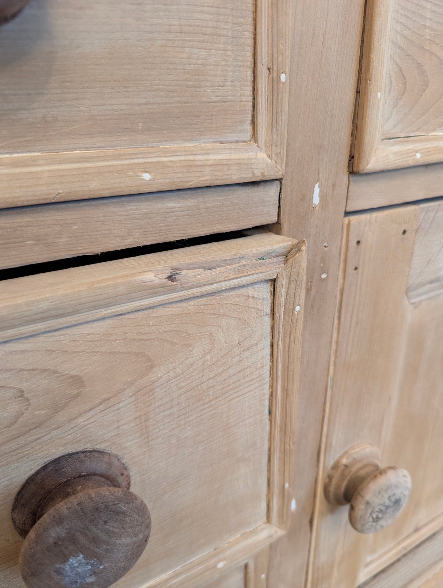 English Stripped Pine Sideboard