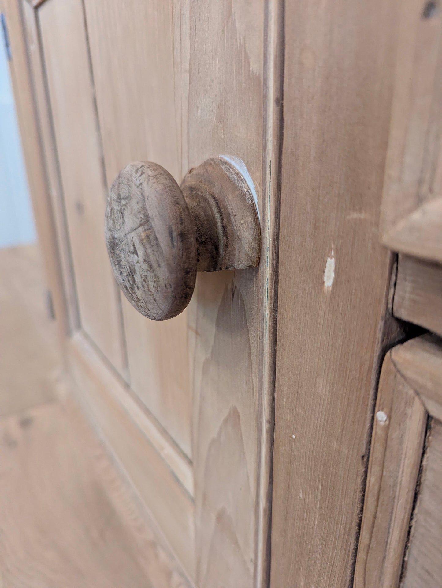 English Stripped Pine Sideboard