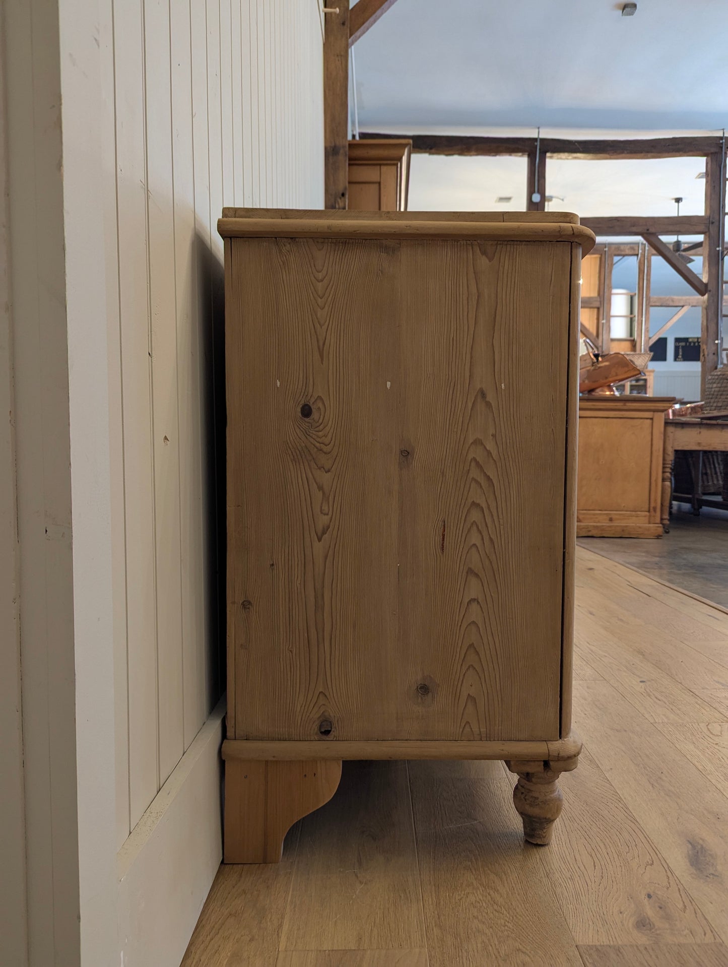 English Stripped Pine Sideboard