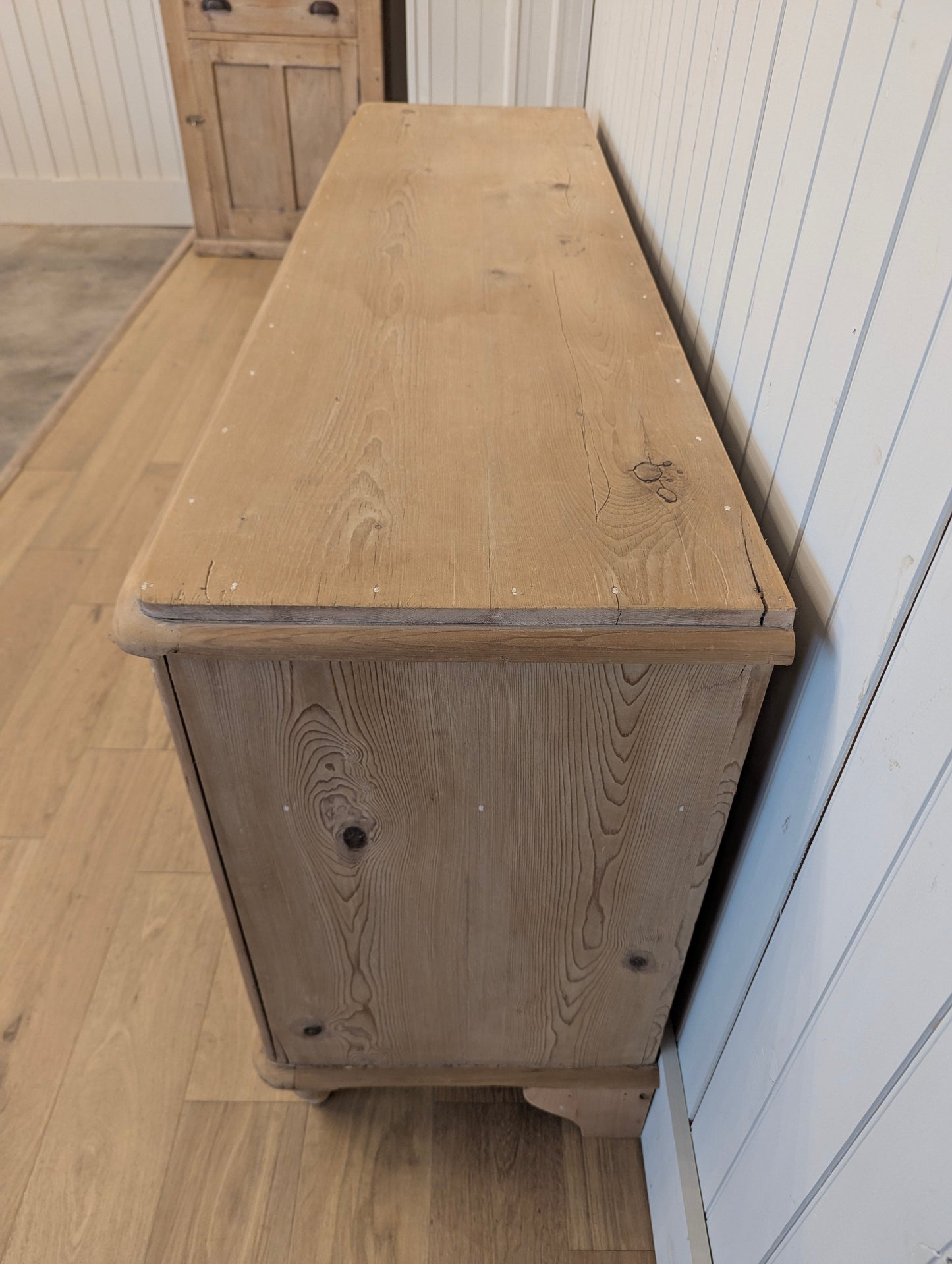 English Stripped Pine Sideboard