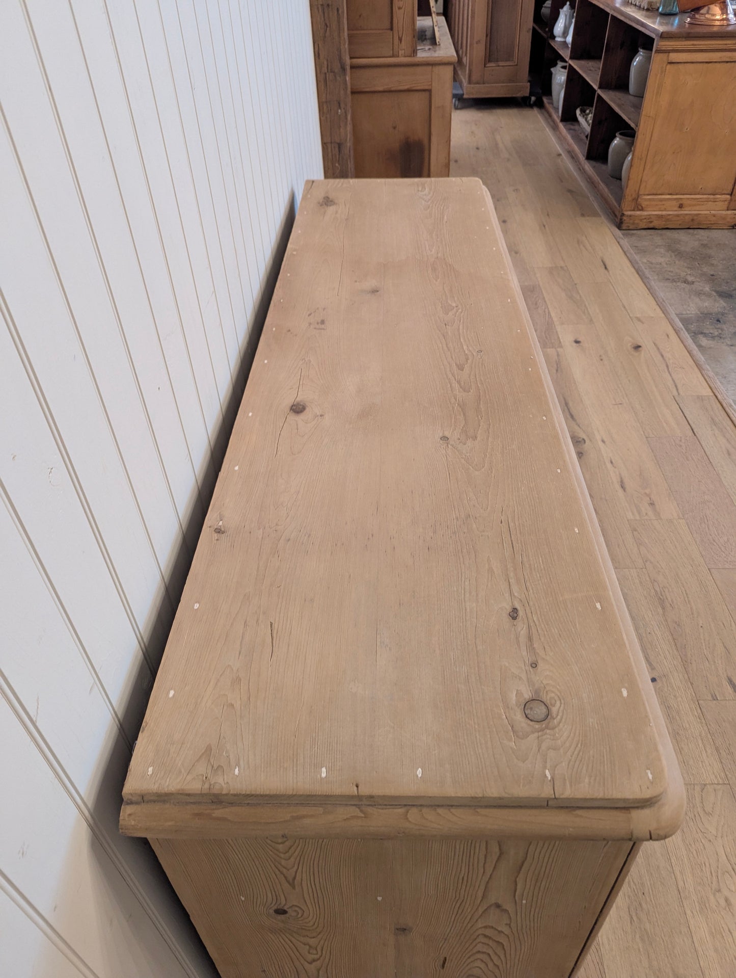 English Stripped Pine Sideboard