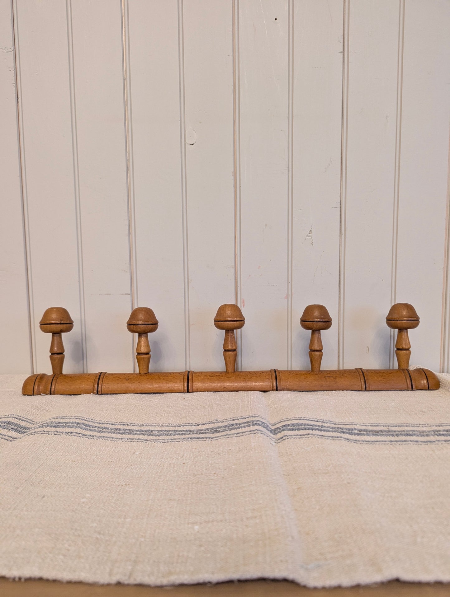 French Coat Hook - 5 Peg