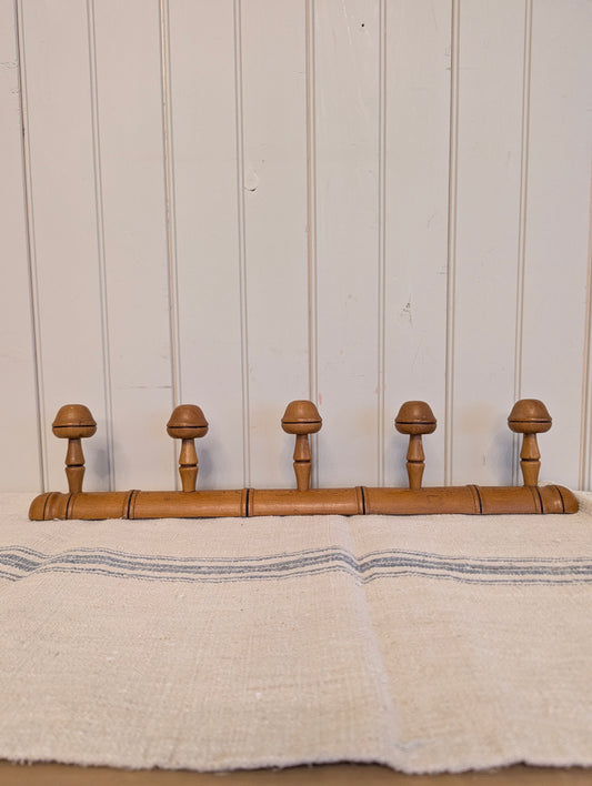 French Coat Hook - 5 Peg