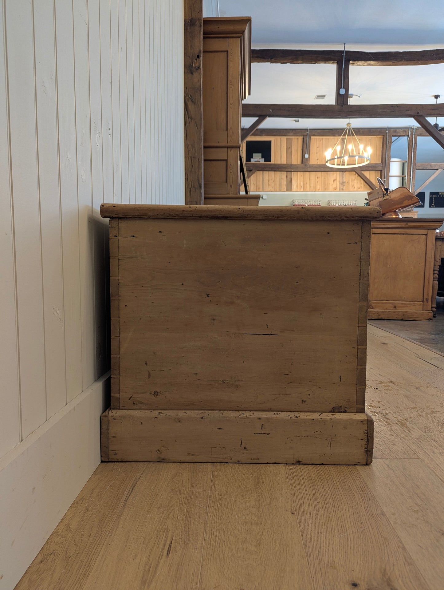 Pine Blanket Box