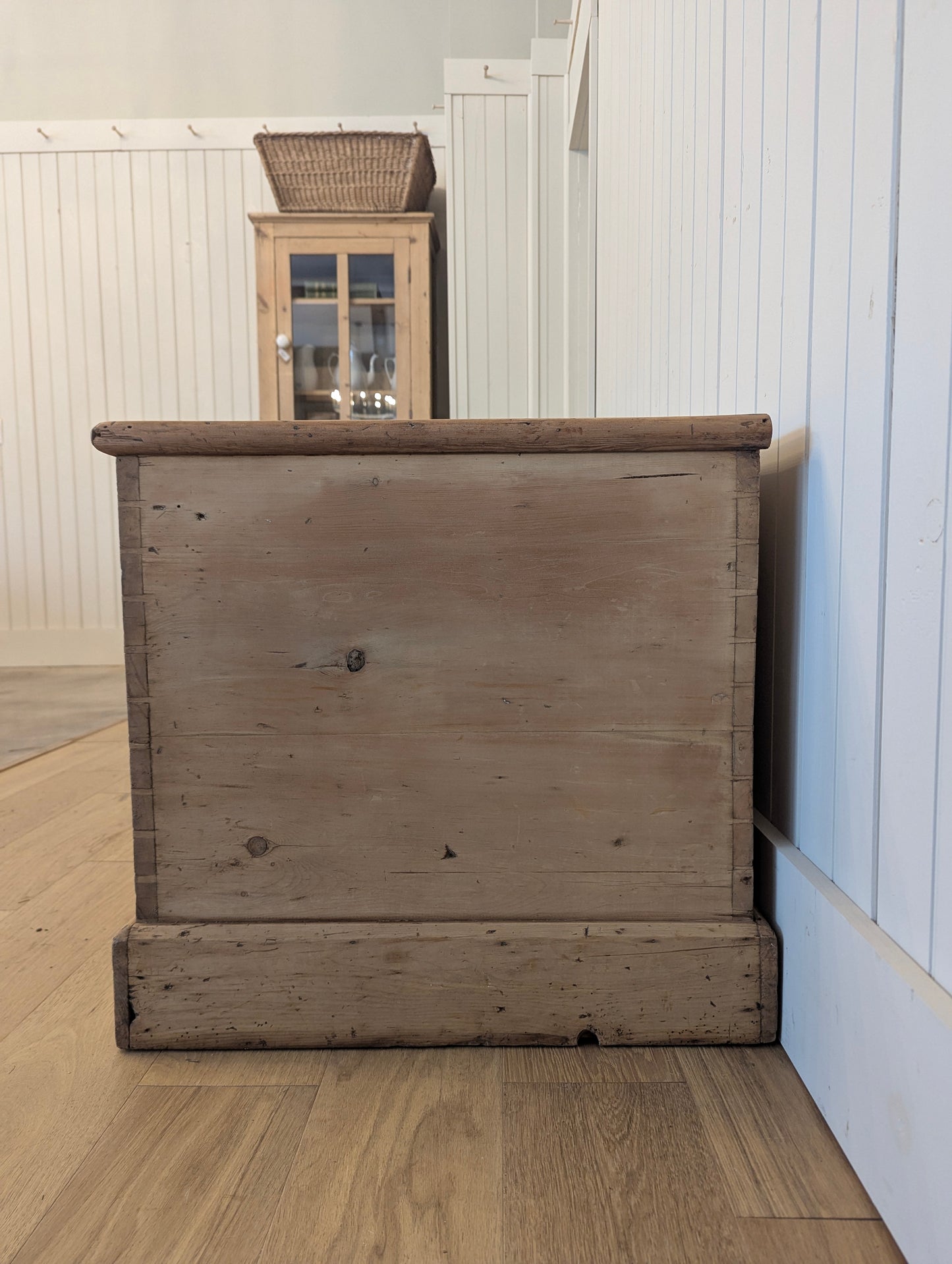 Pine Blanket Box