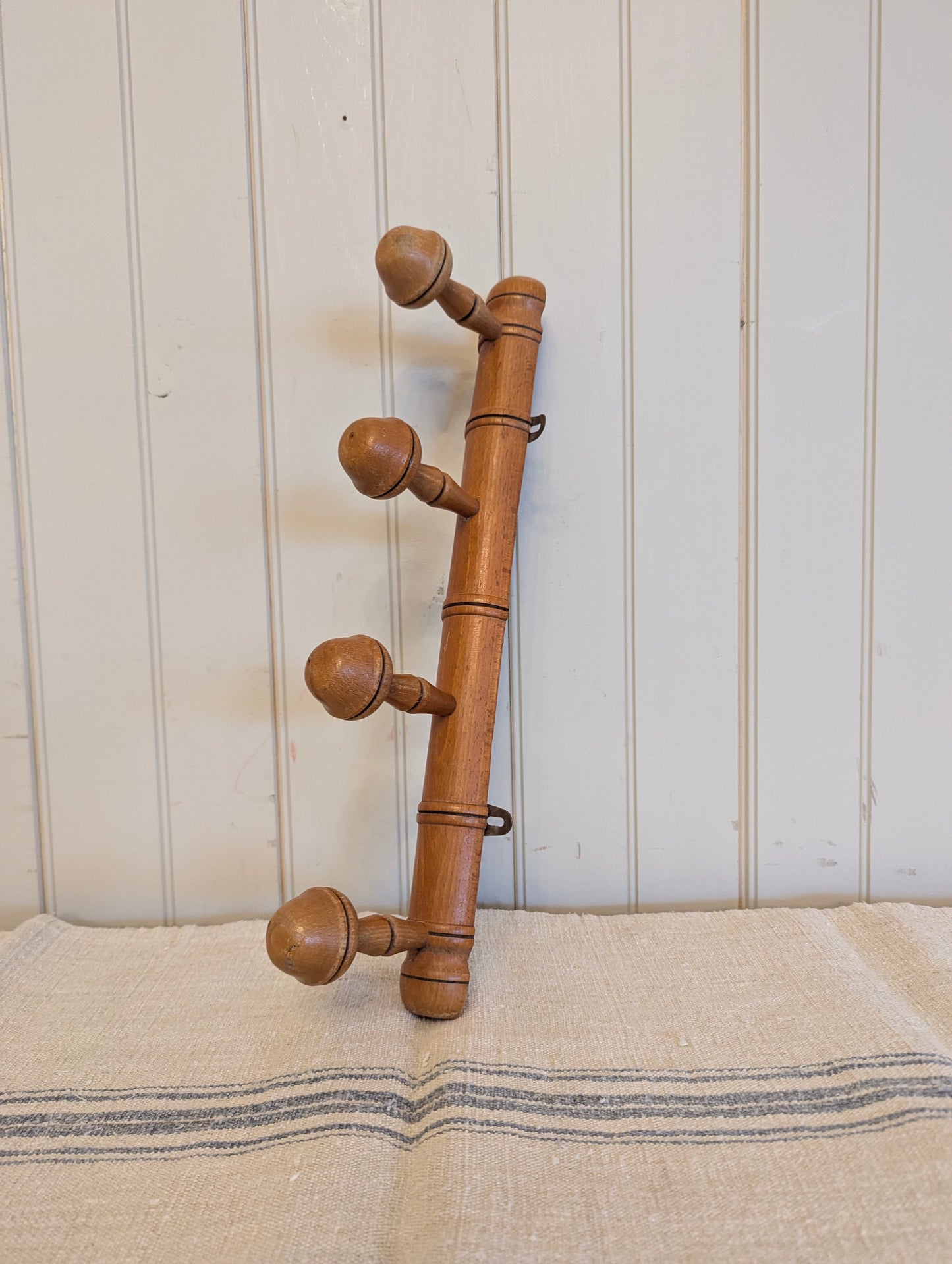 French Coat Hook - 4 Peg