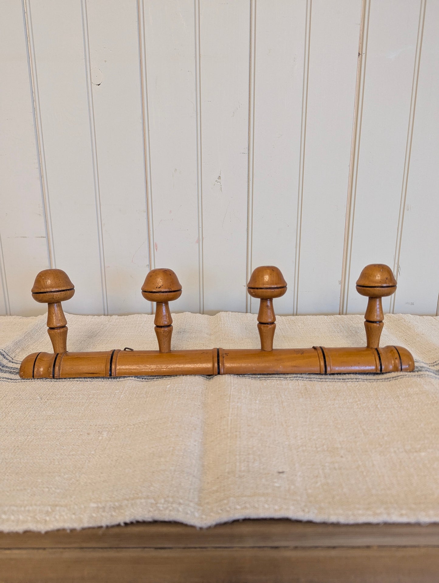 French Coat Hook - 4 Peg