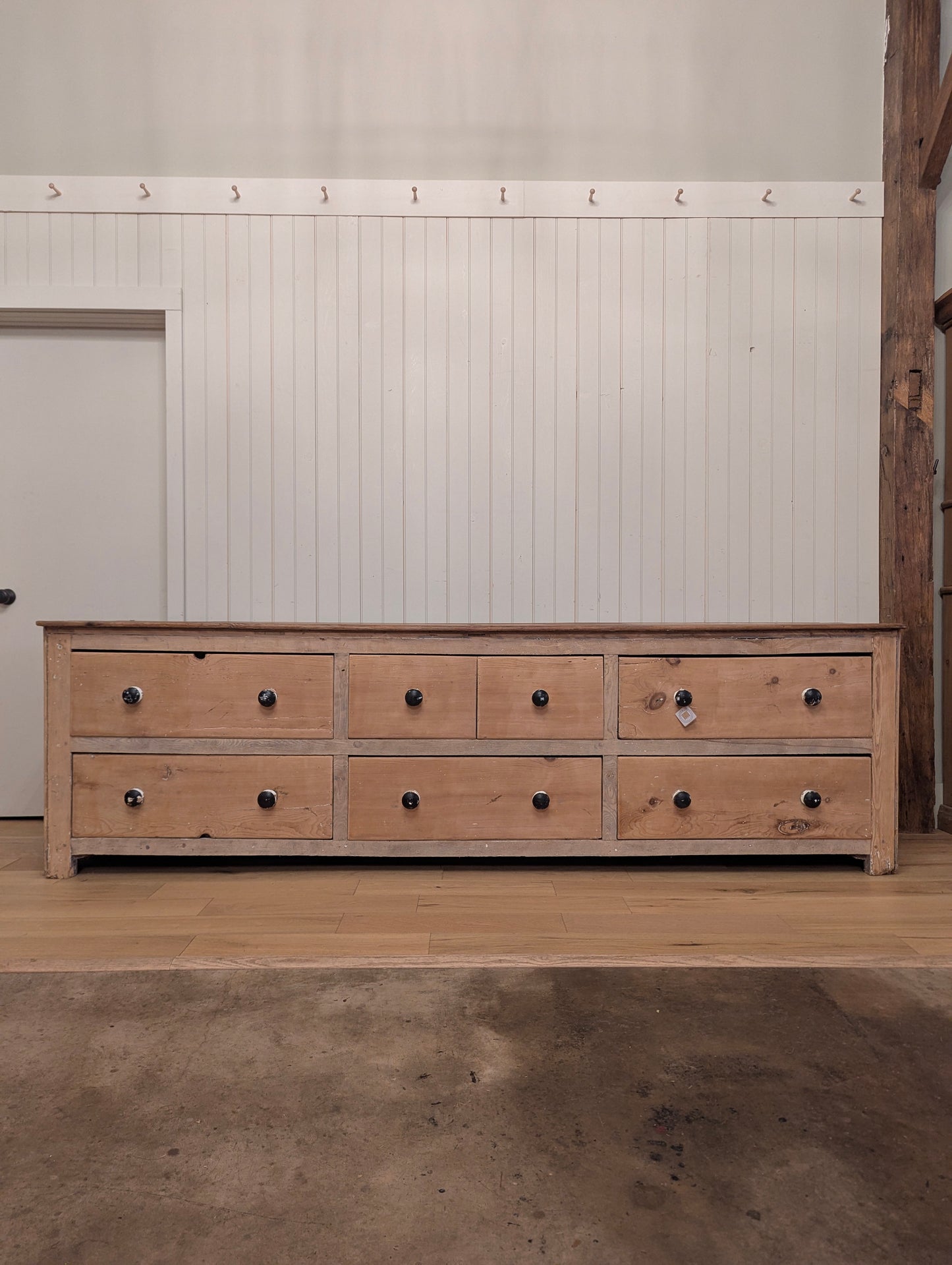 7 Drawer English Pine Counter