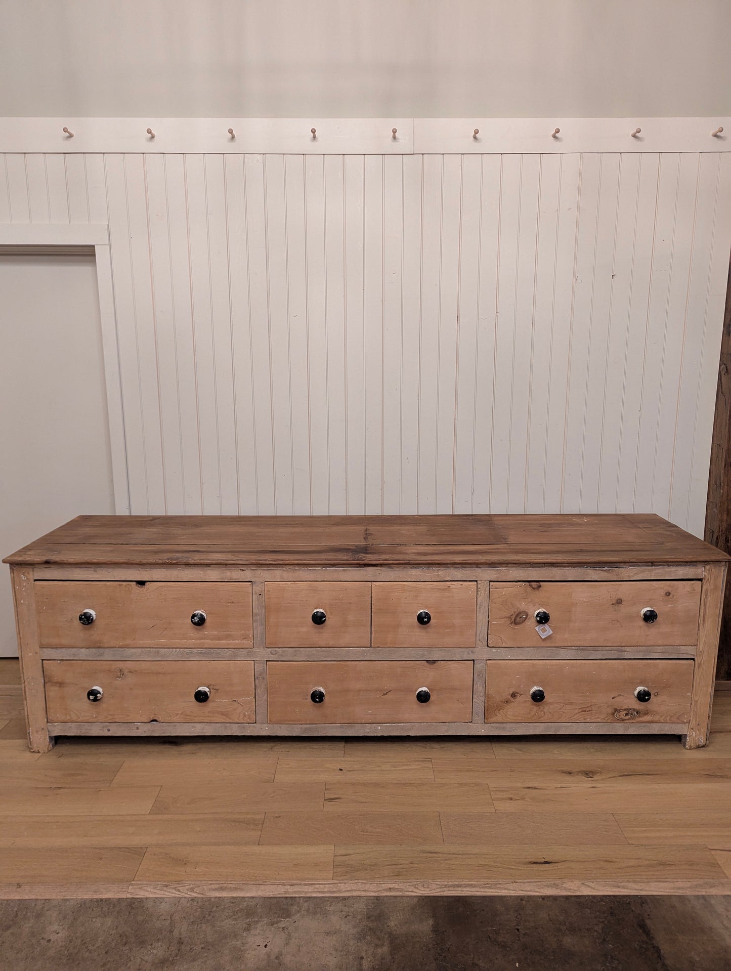 7 Drawer English Pine Counter