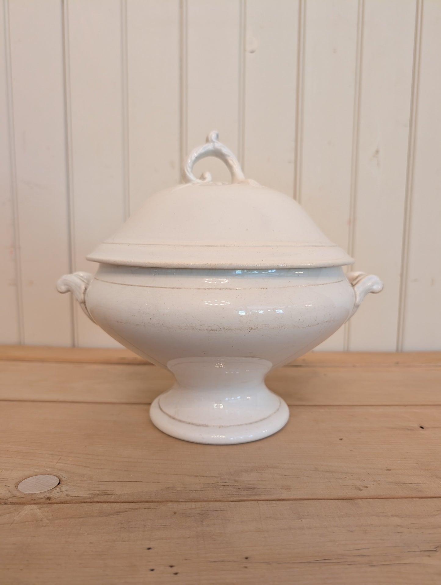 Lidded Ironstone Soupiere 25