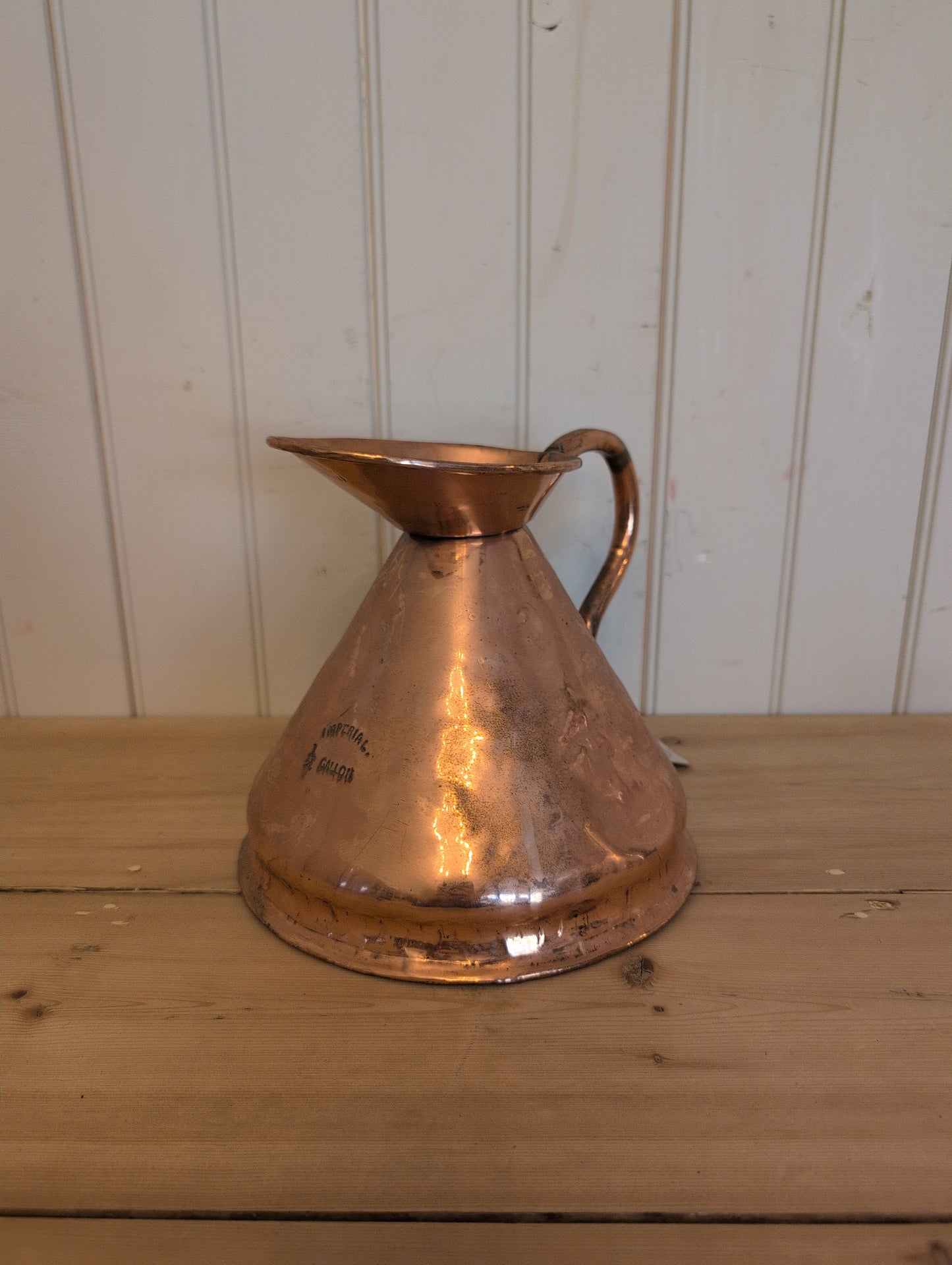 1/2 Imp Gal Copper Measure