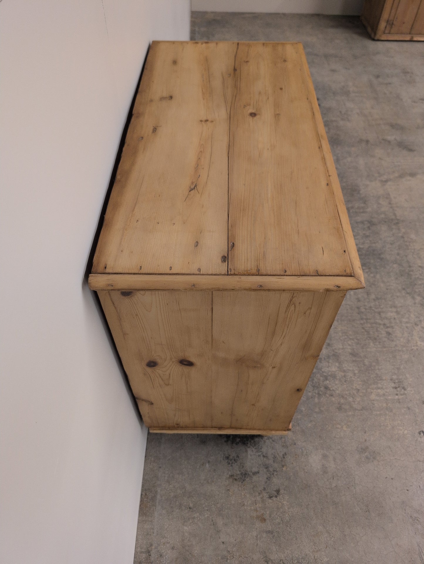 Nutty Brown English Pine Chest