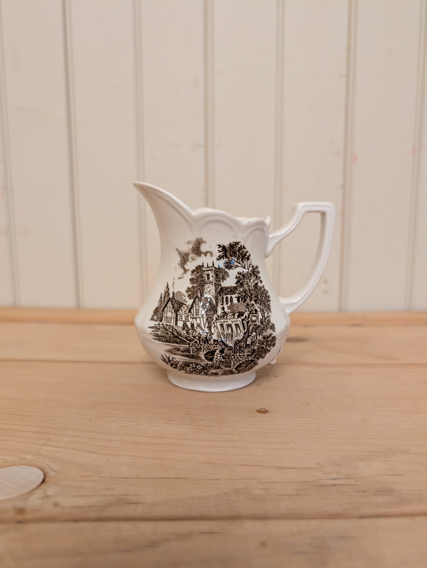 Meakin "Stratford Stage" Creamer Pitcher