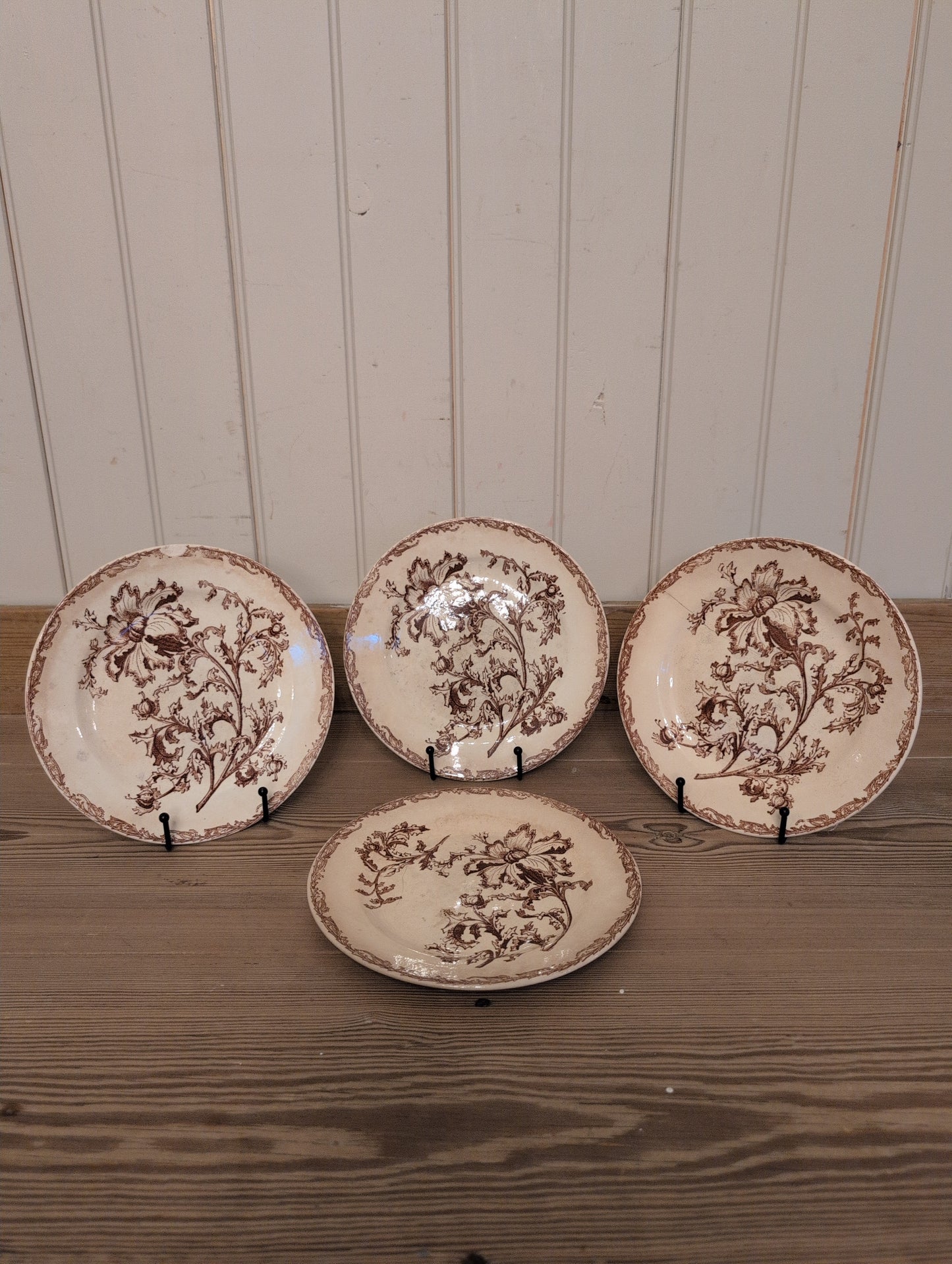 Jules Vieillard Datura 8.5" Plate Imperfect