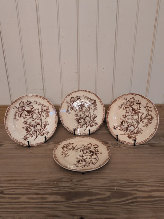 Jules Vieillard Datura 8.5" Plate Imperfect