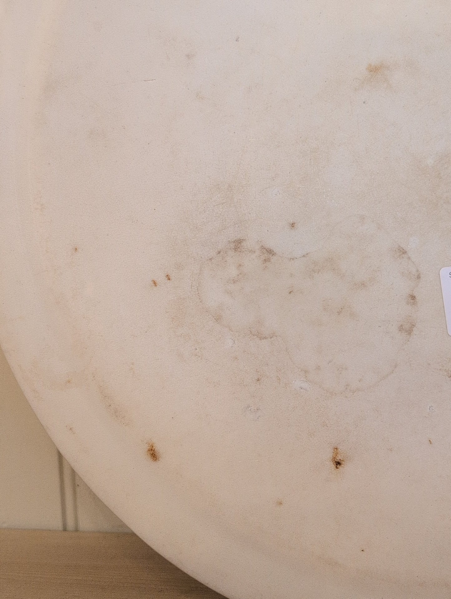 Stained Boch Ironstone Cakestand