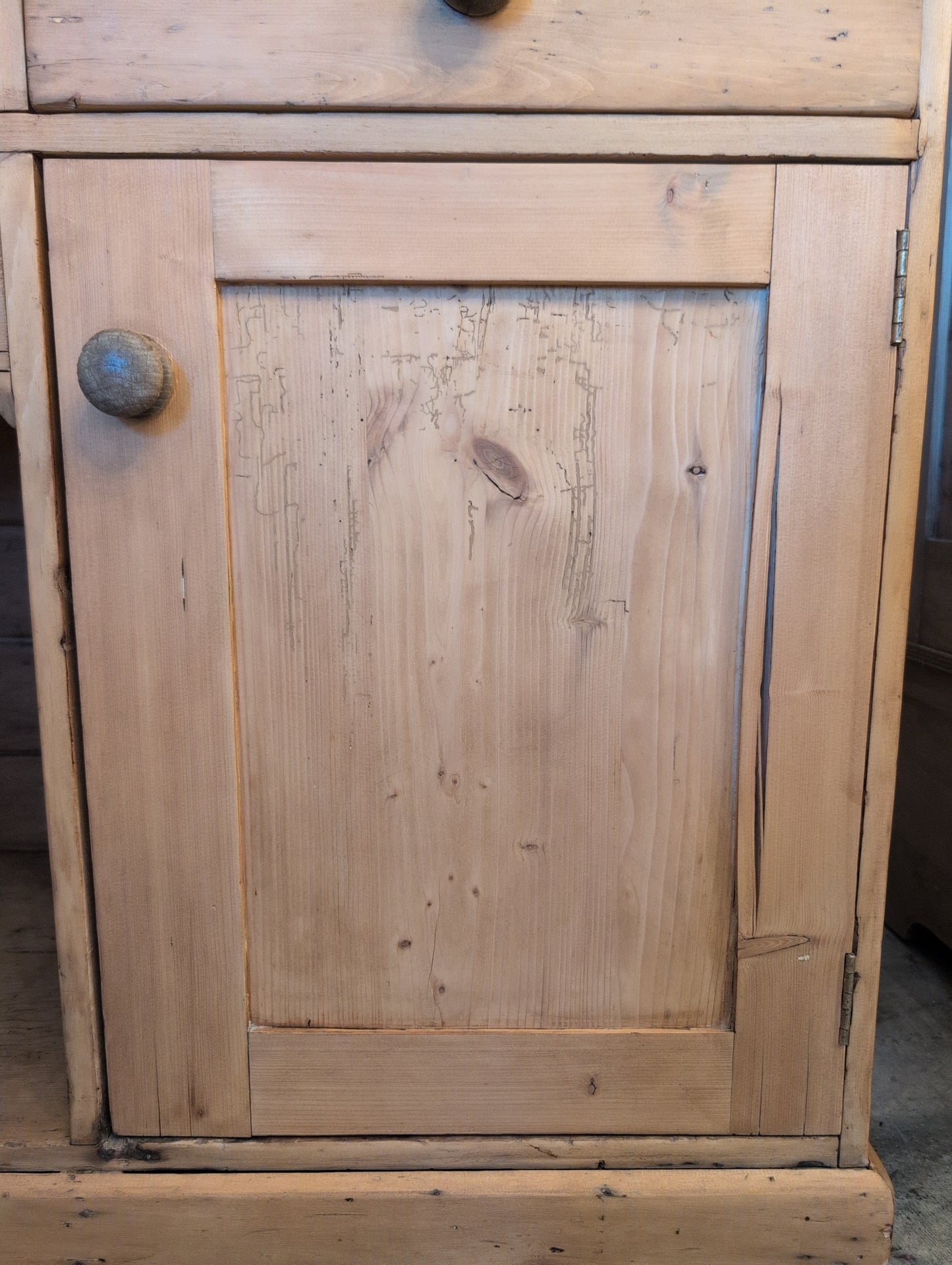 Glazed Dog Kennel Dresser