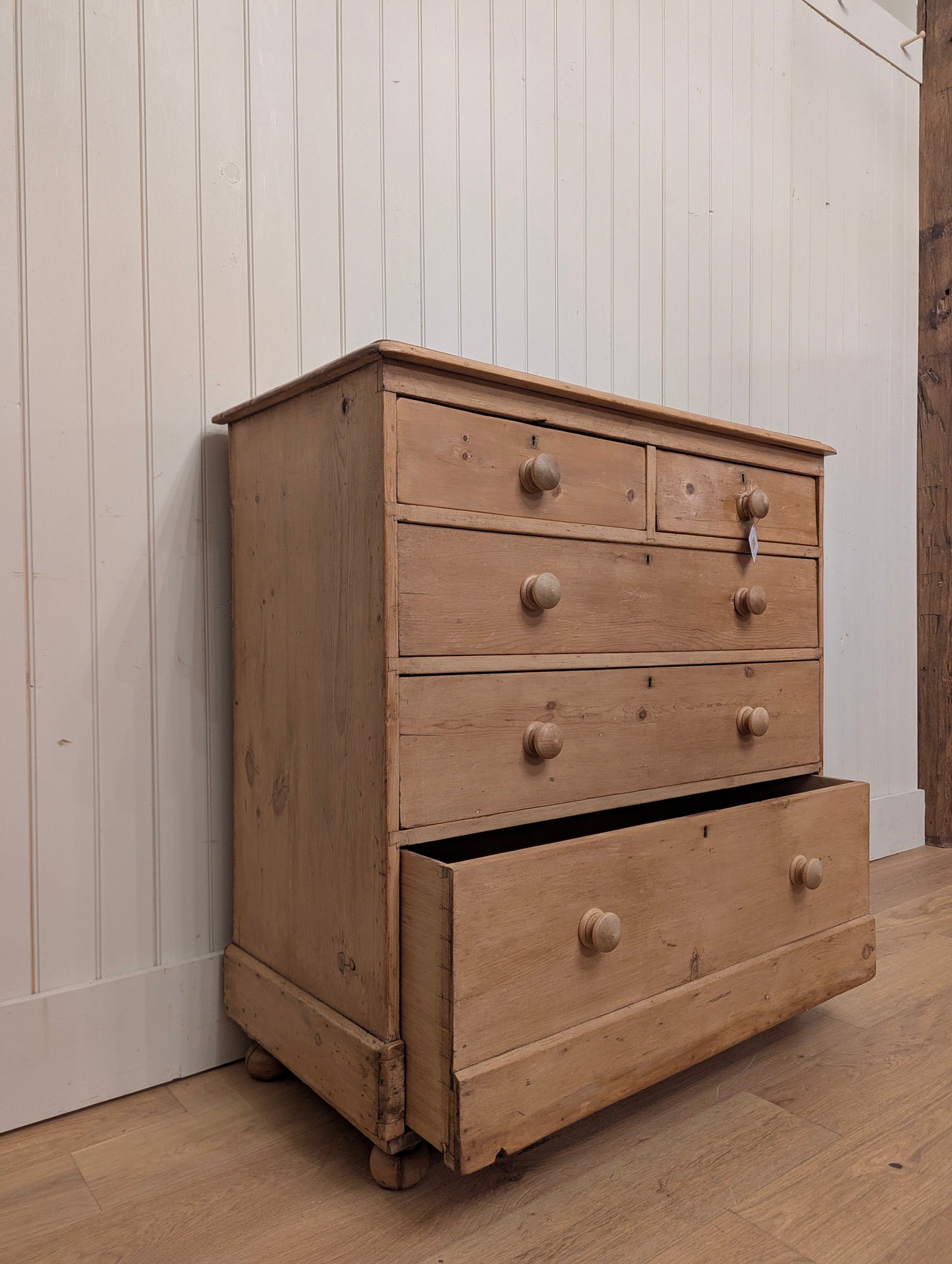 C. 1890 English Pine Chest