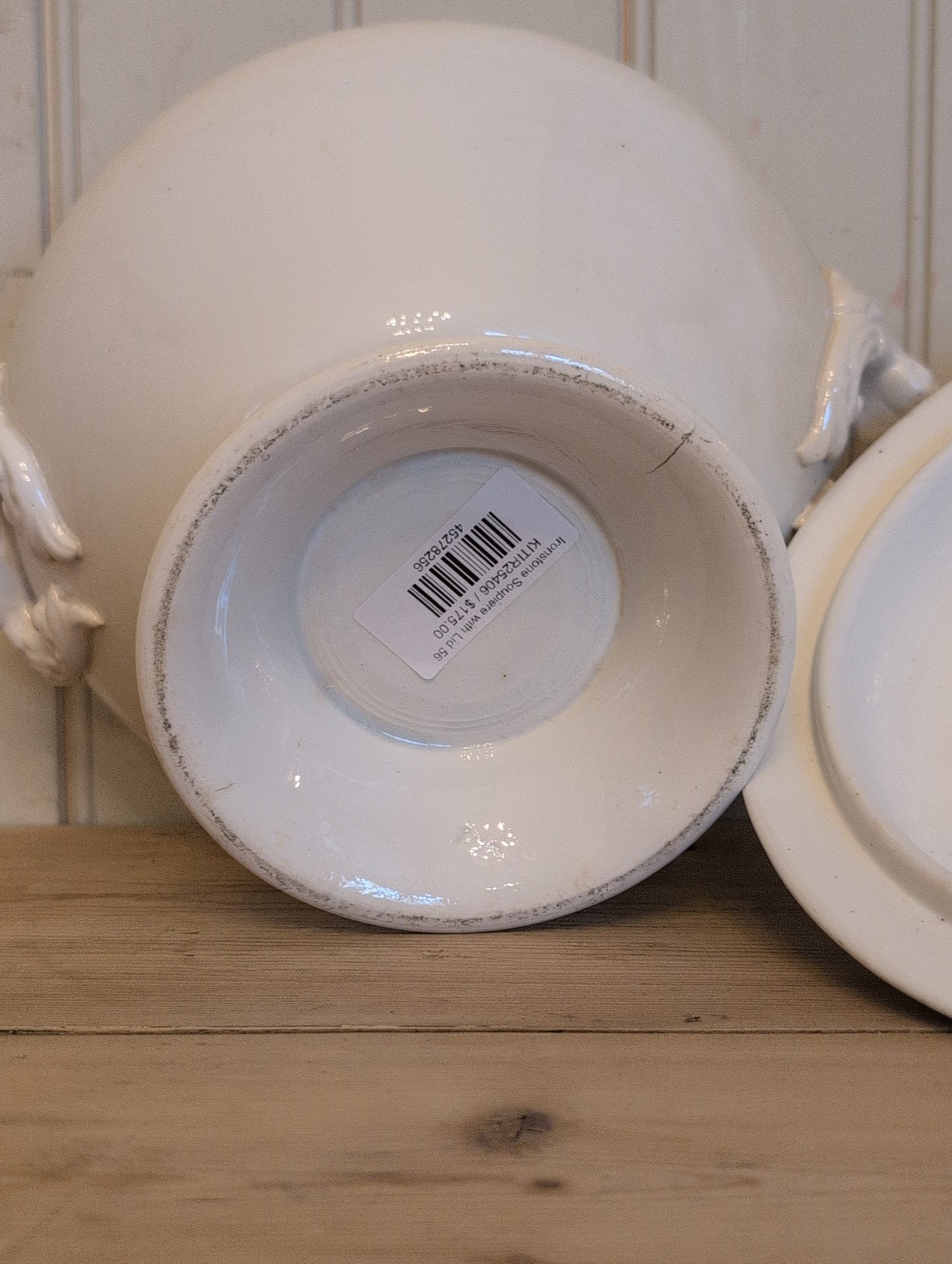 Ironstone Soupiere with Lid 56