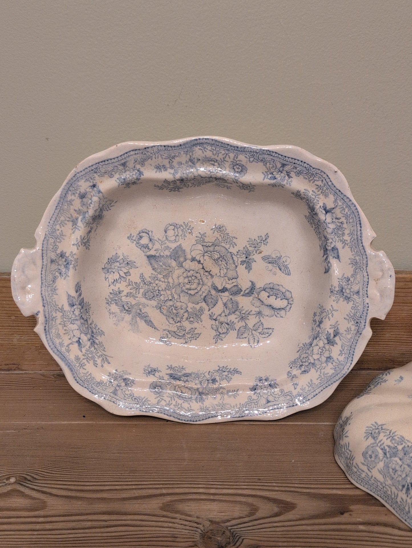 Asiatic Pheasant Sq Tureen with Lid