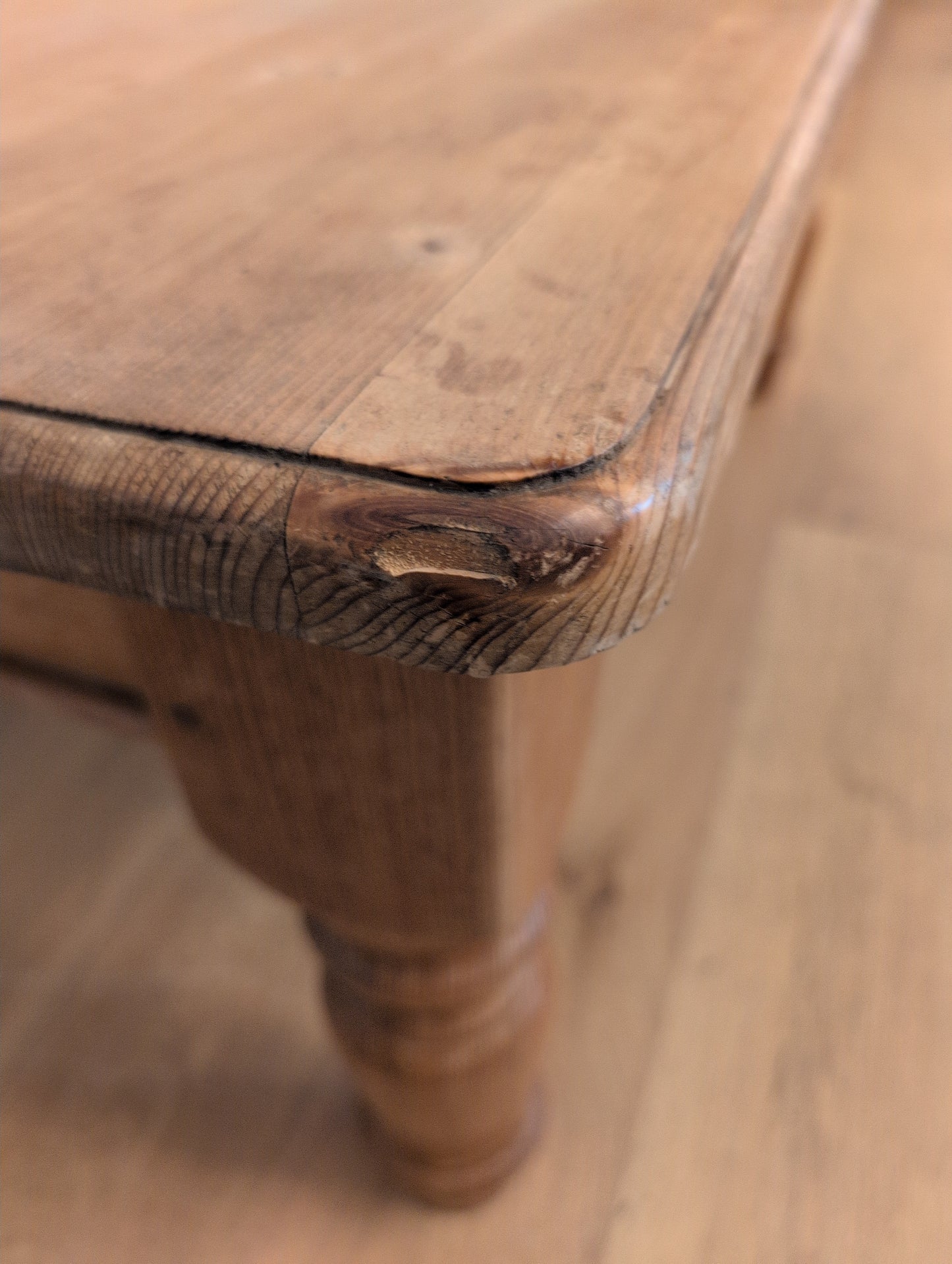 Vintage Pine Coffee Table
