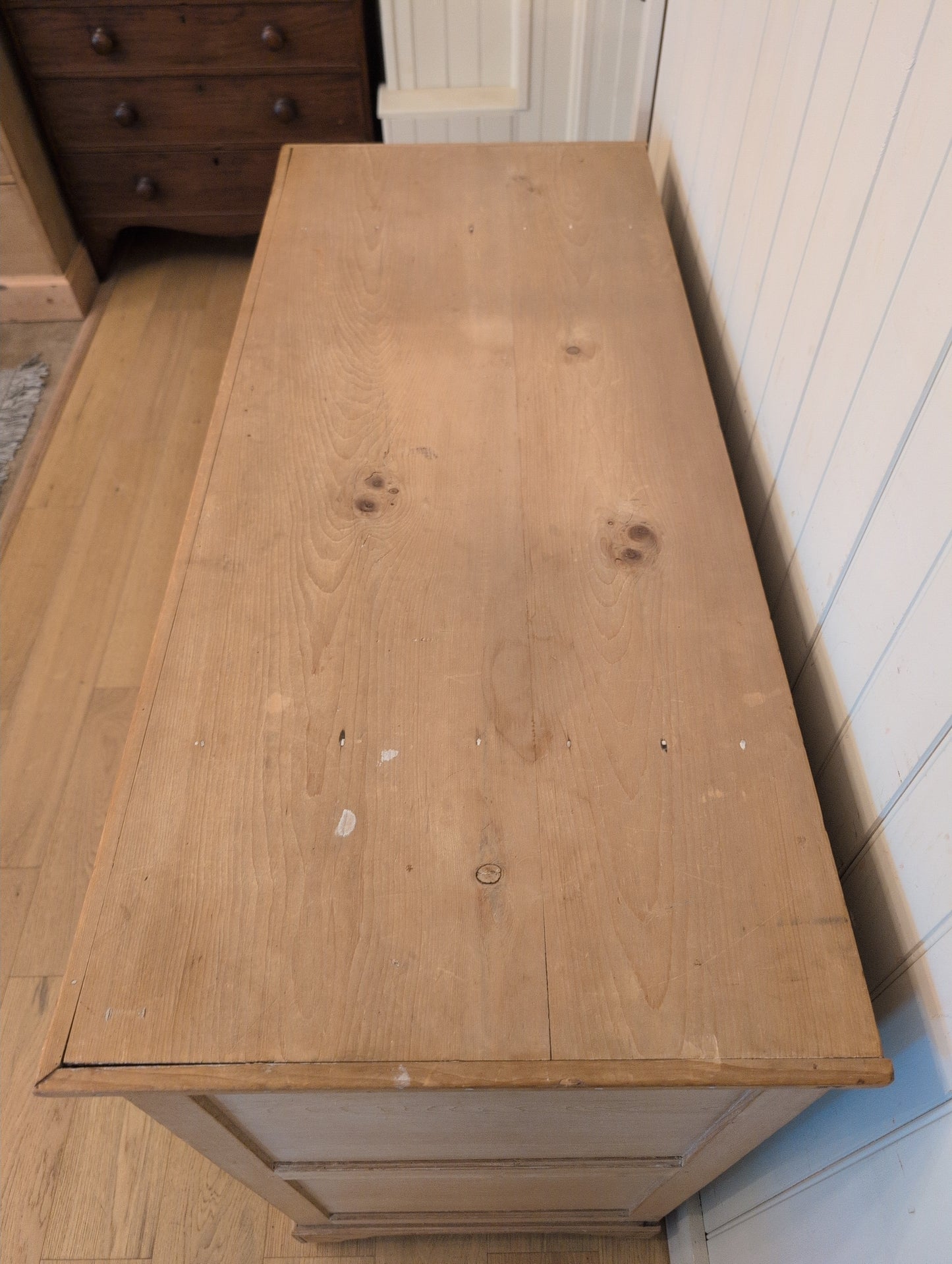 English Pine Mule Chest