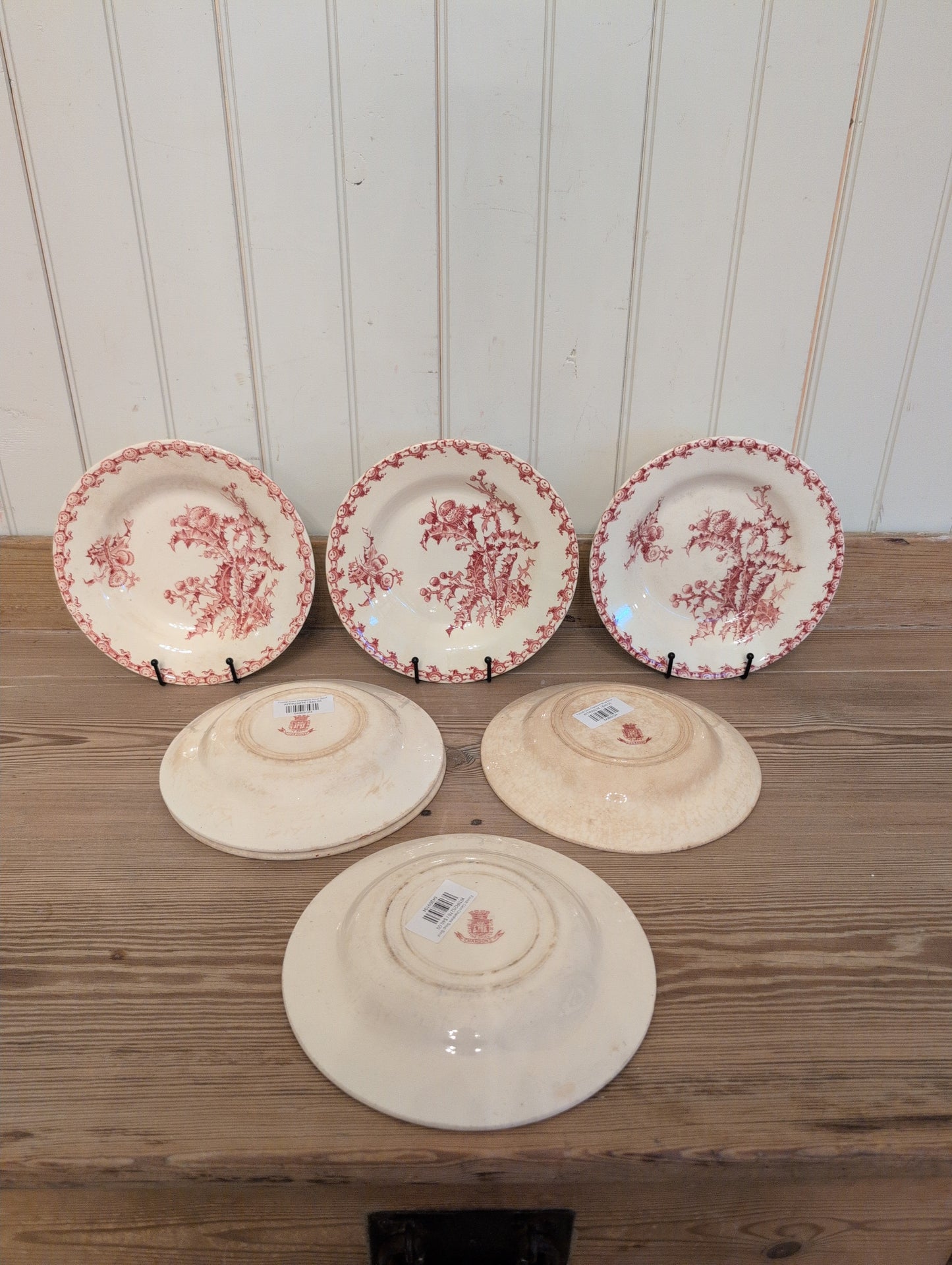 French Gien Chardons Soup Bowl