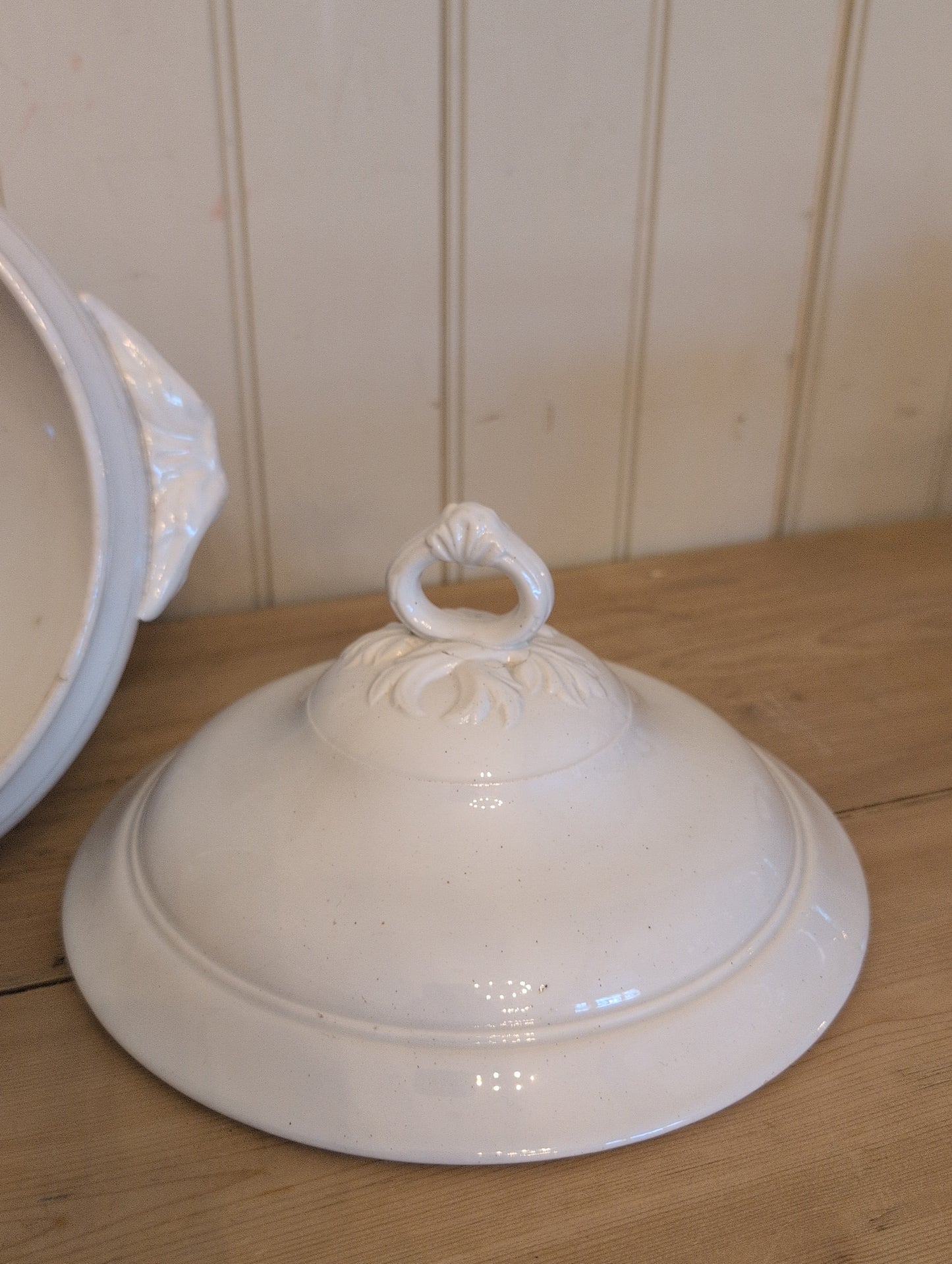 Ironstone Soupiere with Lid 56