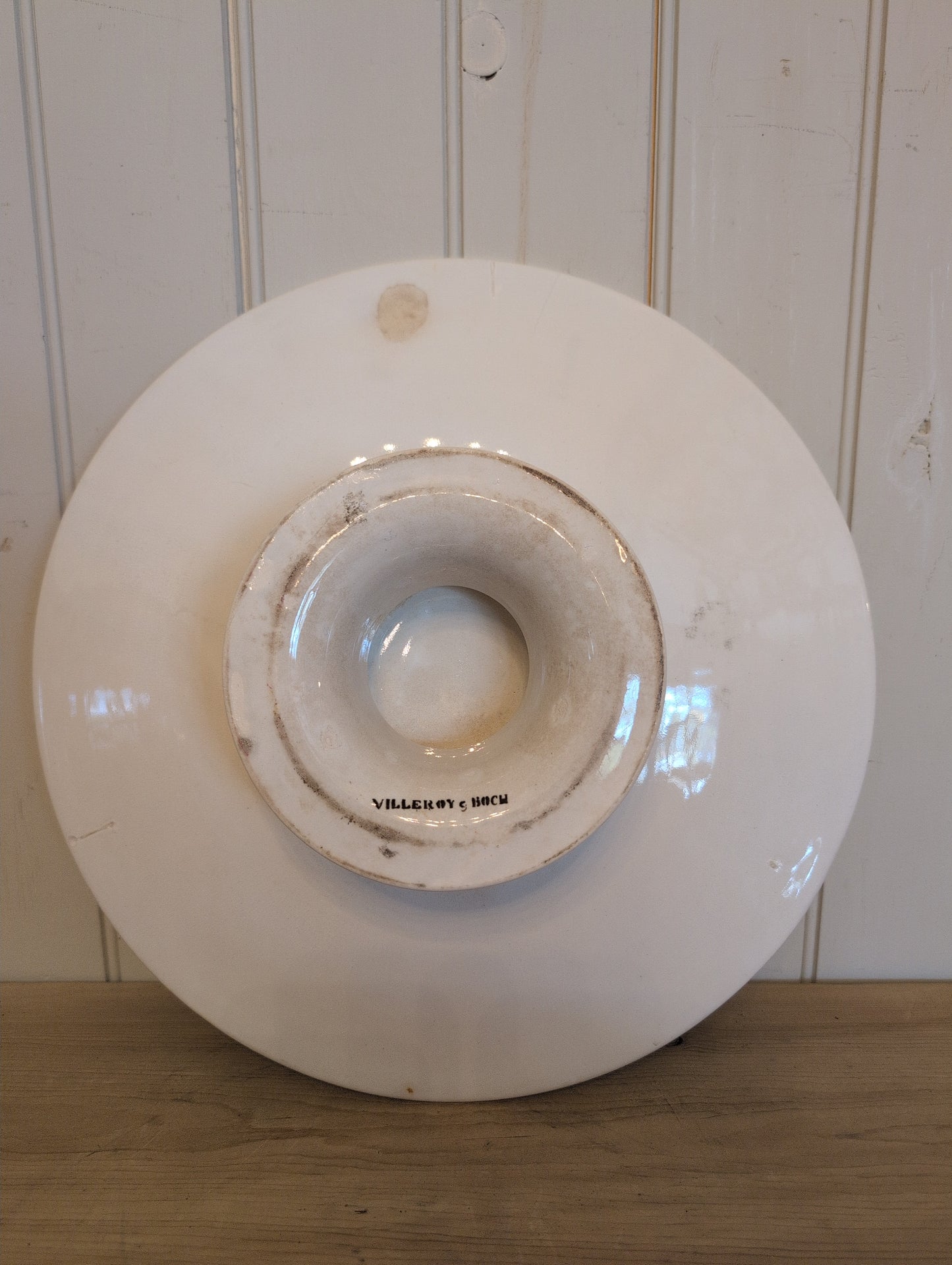 Stained Boch Ironstone Cakestand