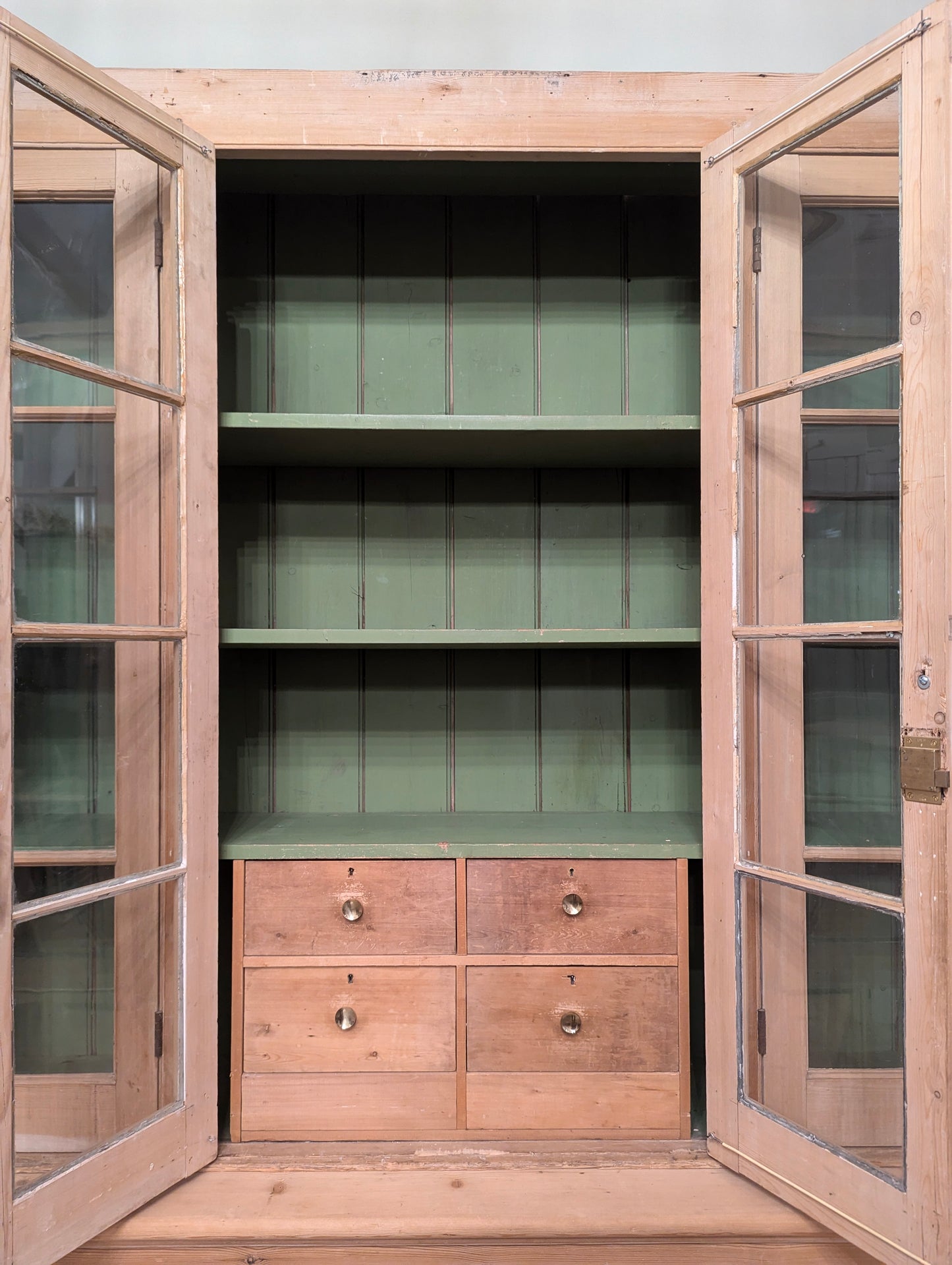 French Pine Bakery Cupboard