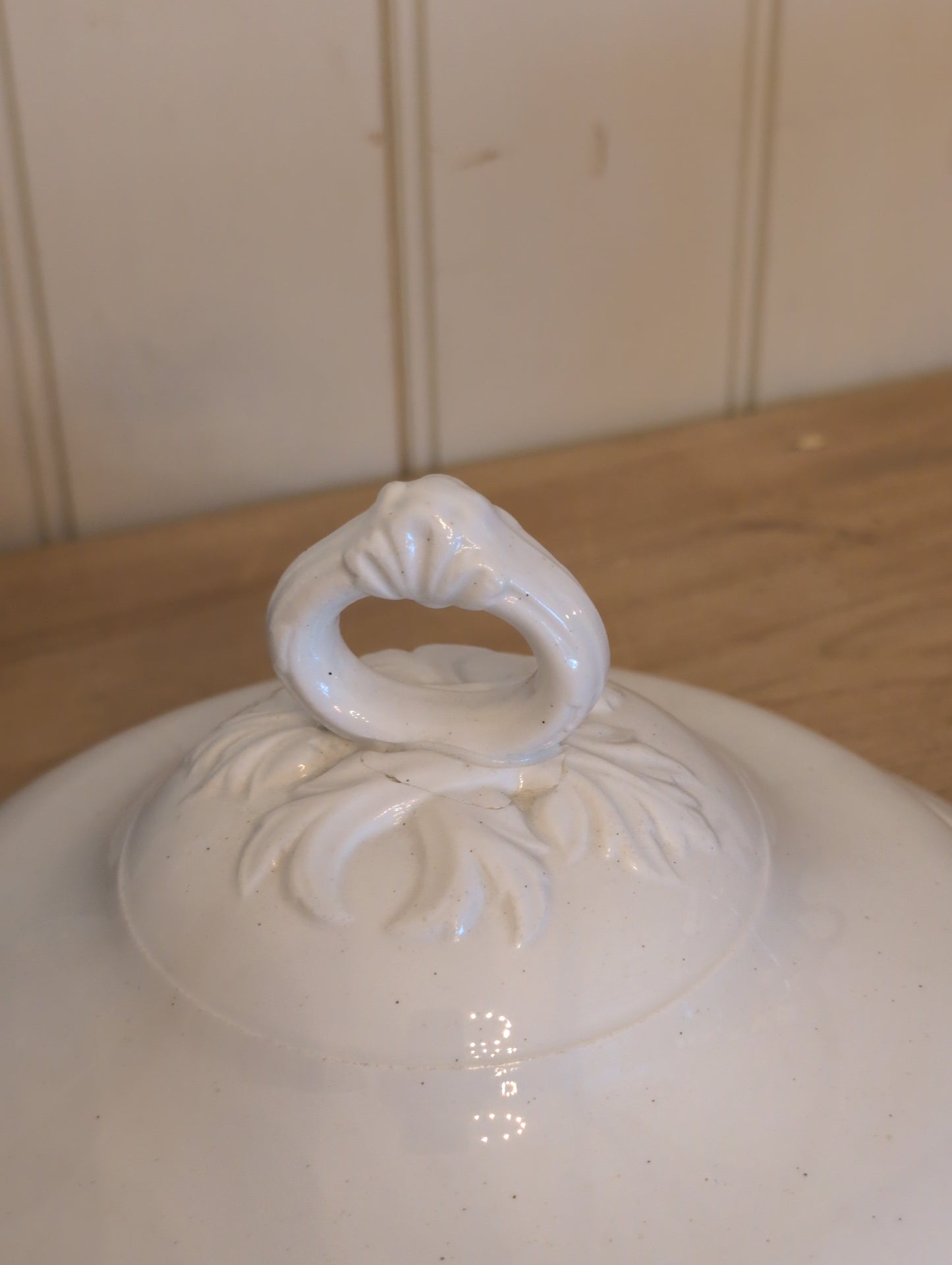 Ironstone Soupiere with Lid 56