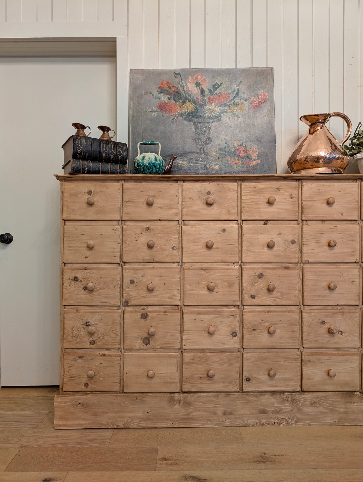 50 Drawer Pine Apothecary