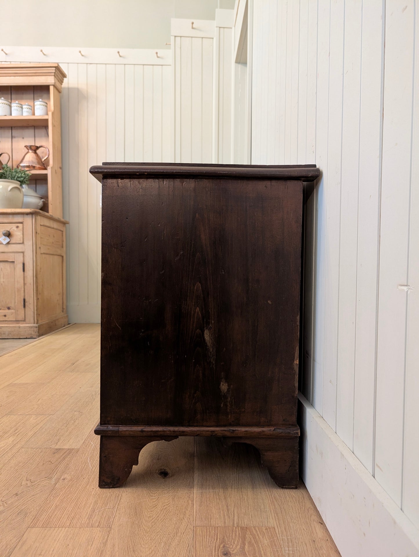 Mahogany 2 Over 2 Chest