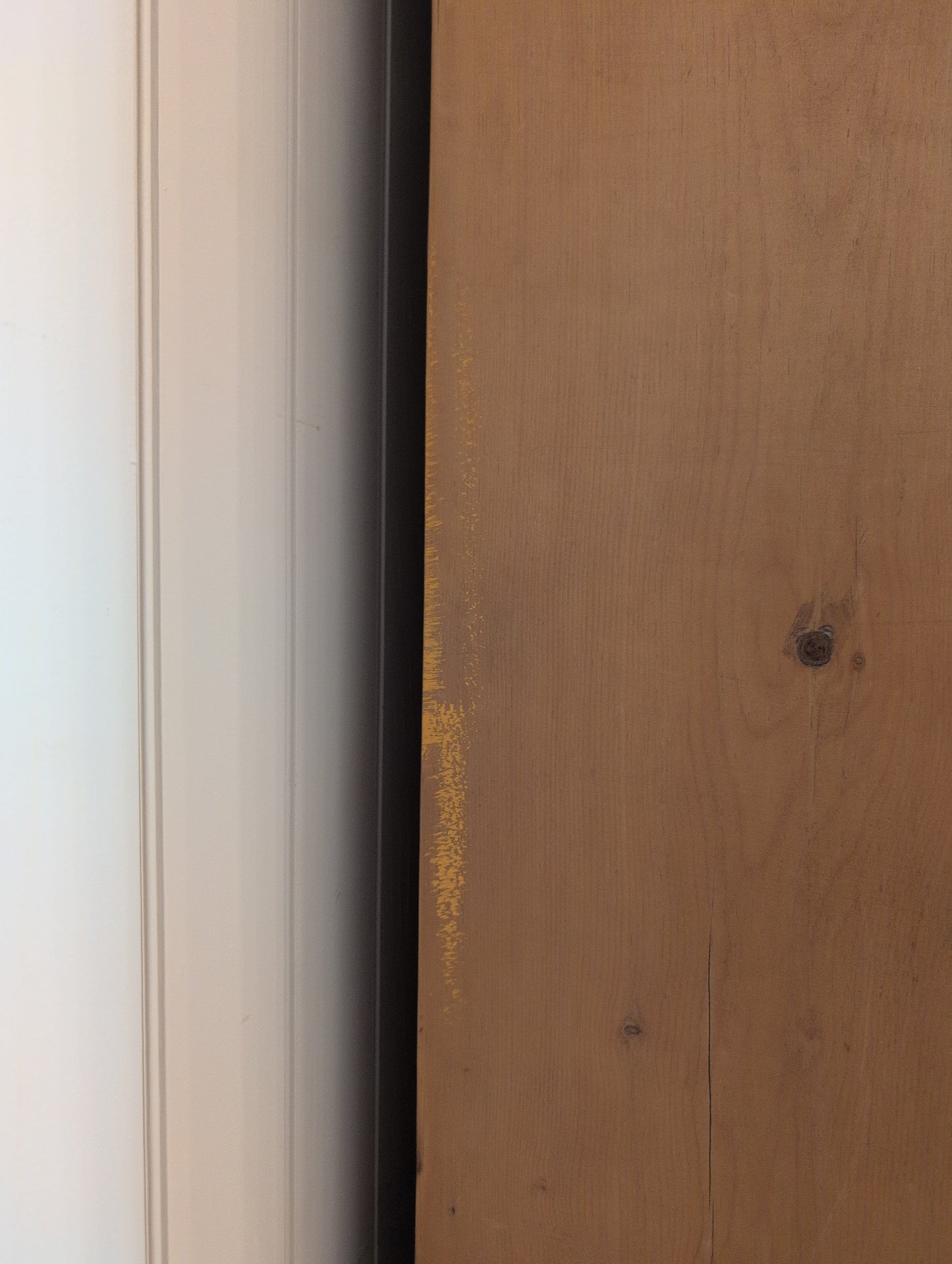 Glazed Arch Door Pine Hutch