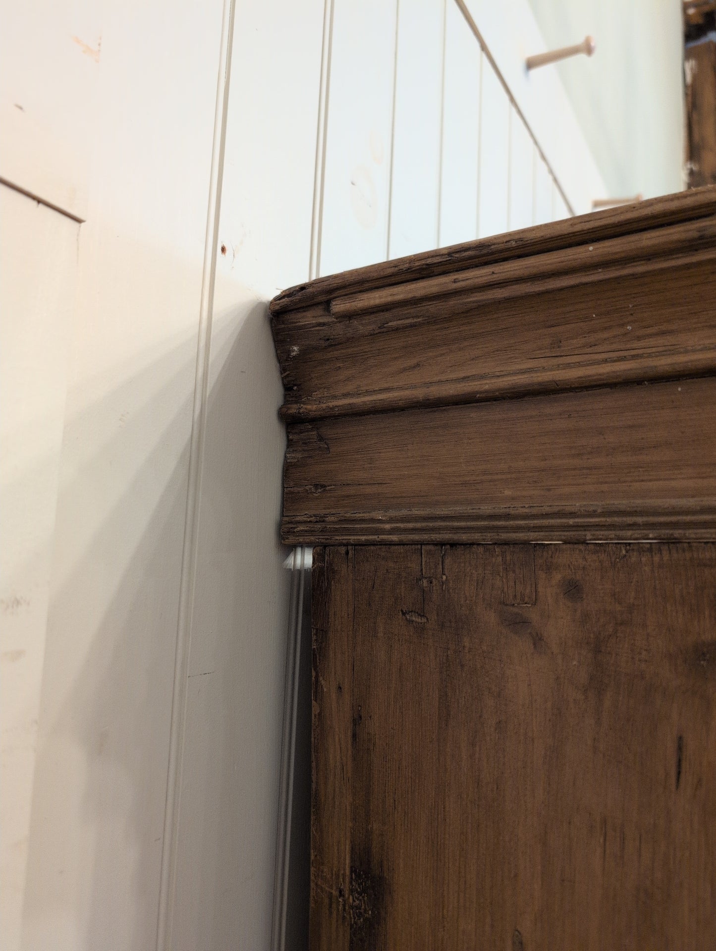 Georgian Pine Linen Press