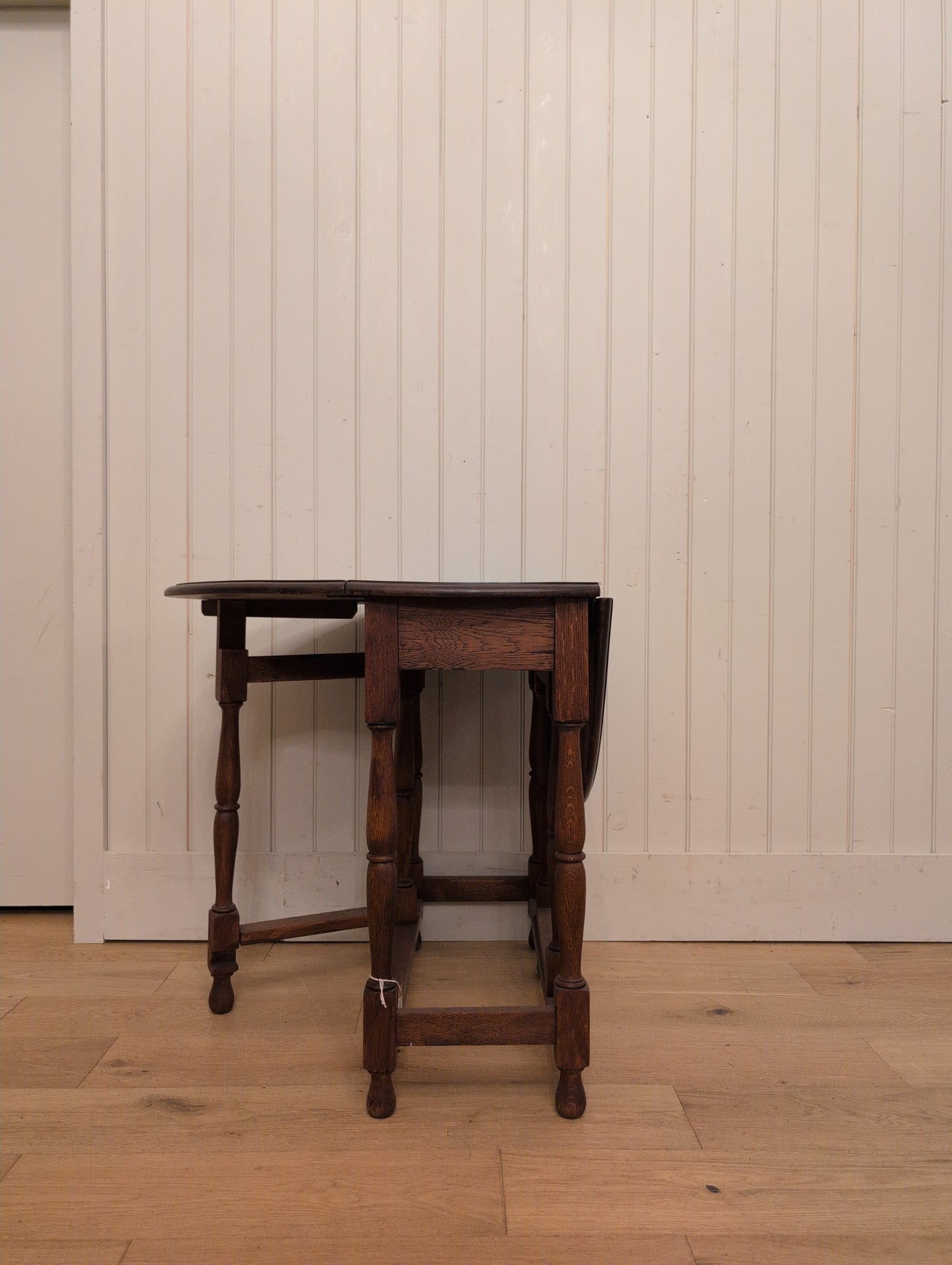 English Oak Drop Leaf Table